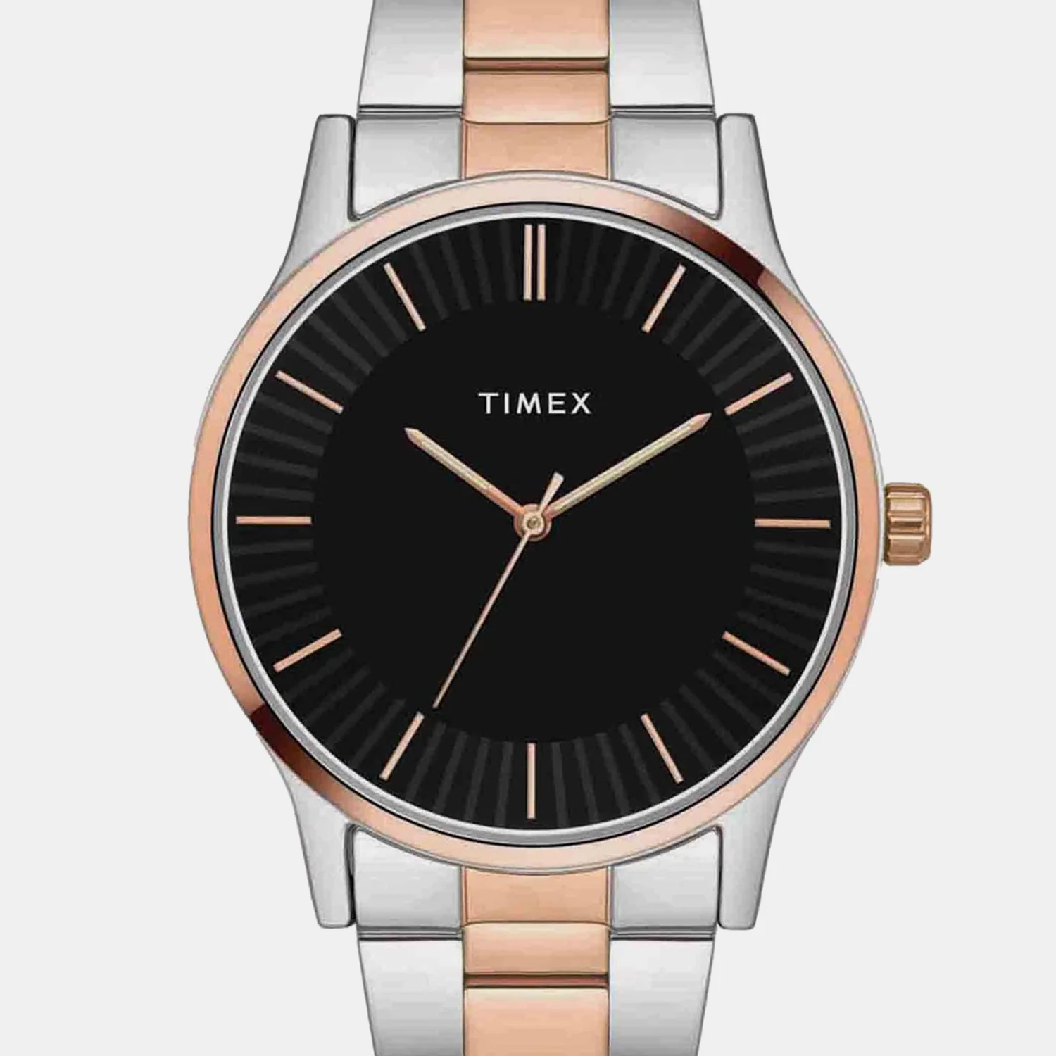 Fashion Men Quartz Black Dial Analog Stainless Steel Watch TW0TG8305 - Image 6