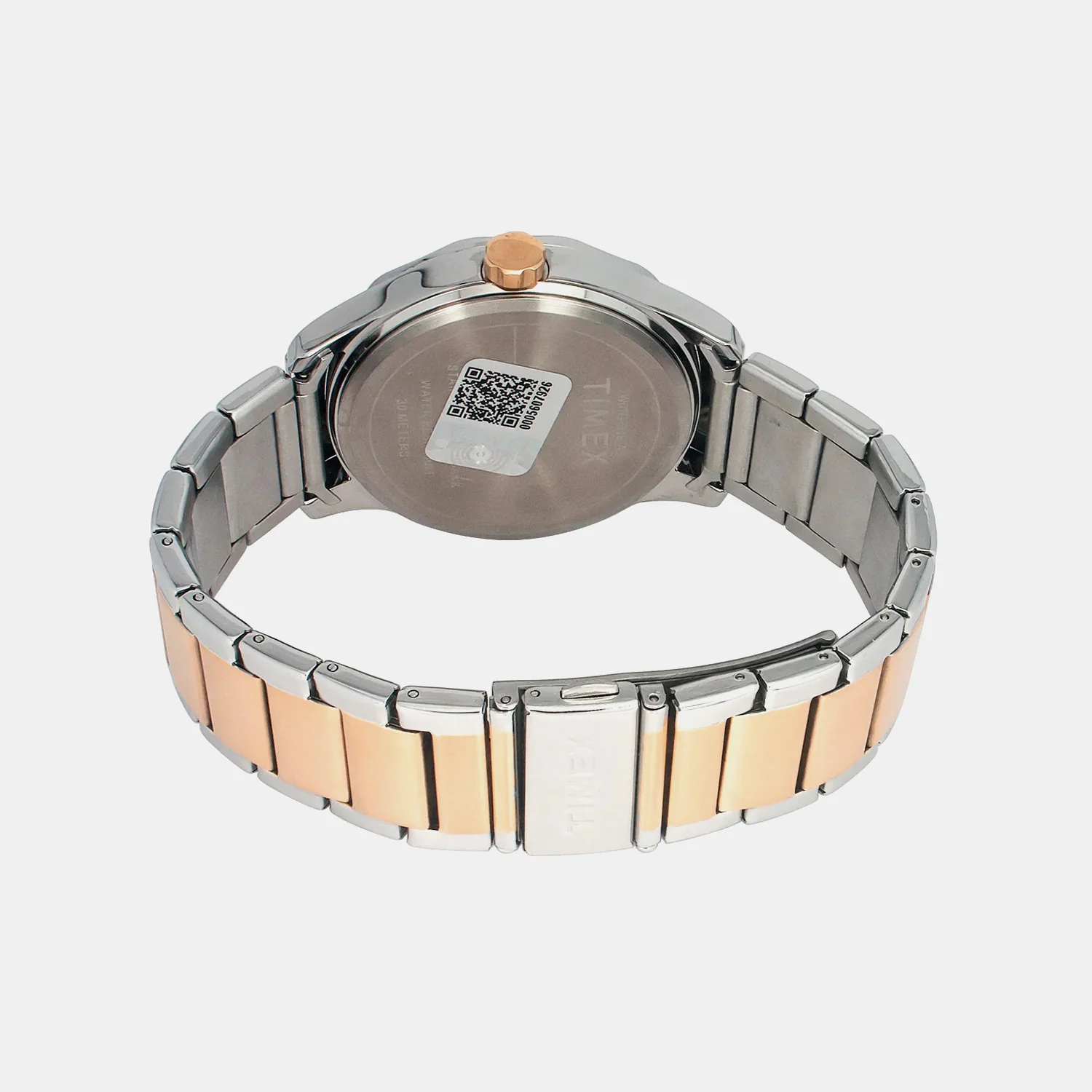 Fashion Men Quartz Black Dial Chronograph Stainless Steel Watch TW0TG7617 - Image 4