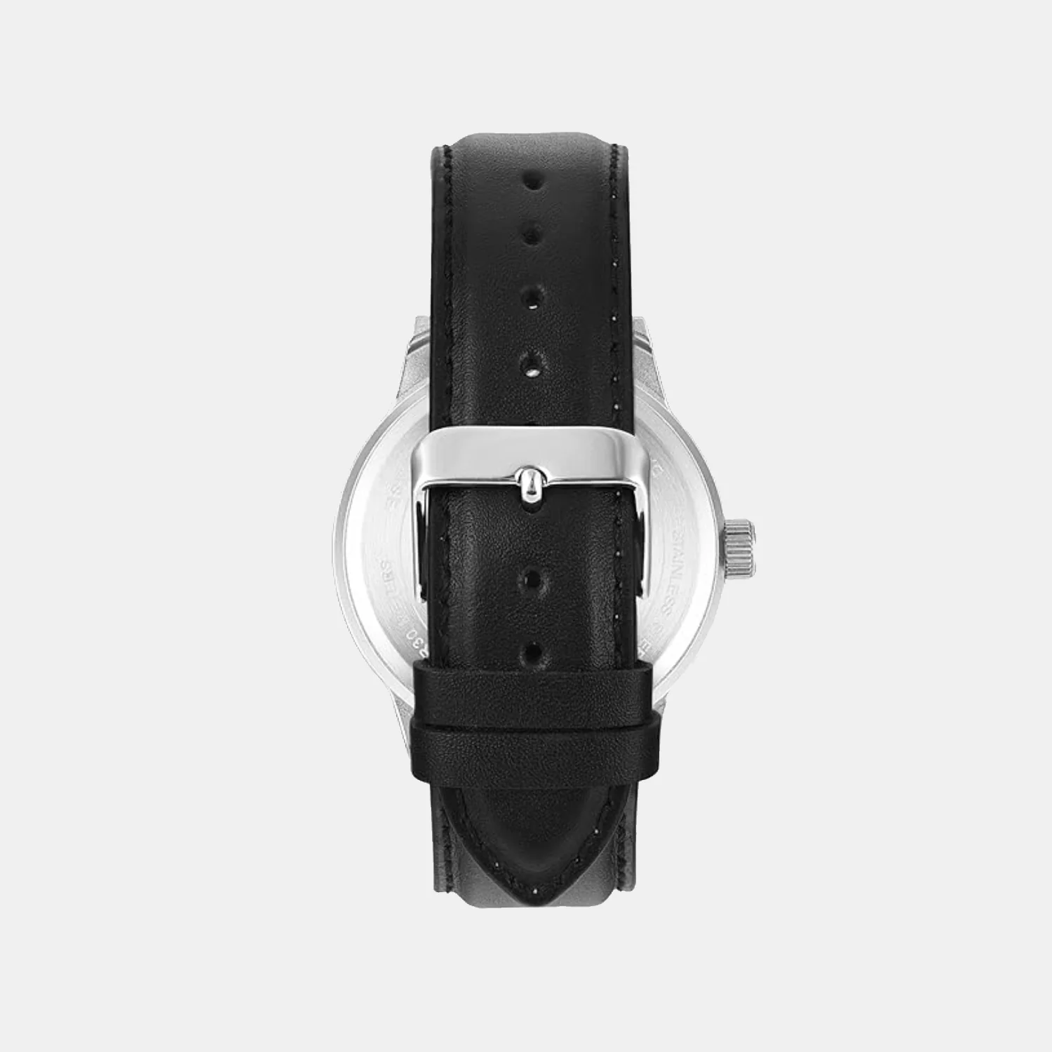 Fashion Men Quartz Black Dial Multi-Function Leather Watch TWEG19915 - Image 4