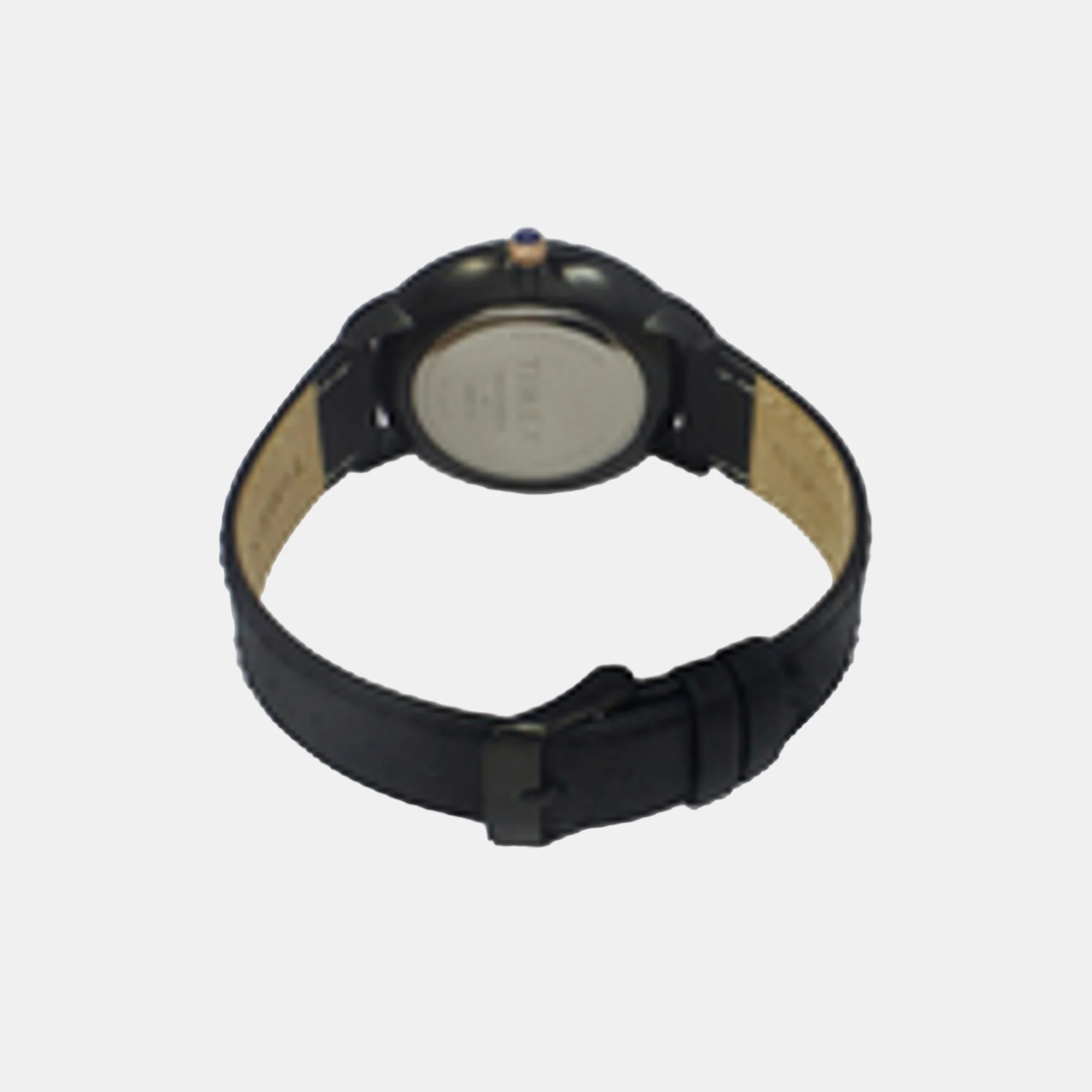 Fashion Men Quartz Black Dial Multi-Function Leather Watch TWEG22003 - Image 2