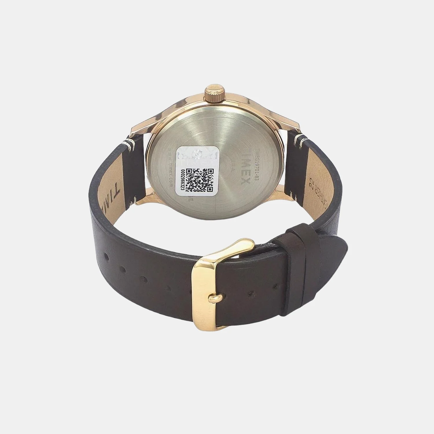 Fashion Men Quartz Blue Dial Analog Leather Watch TWEG19701 - Image 2
