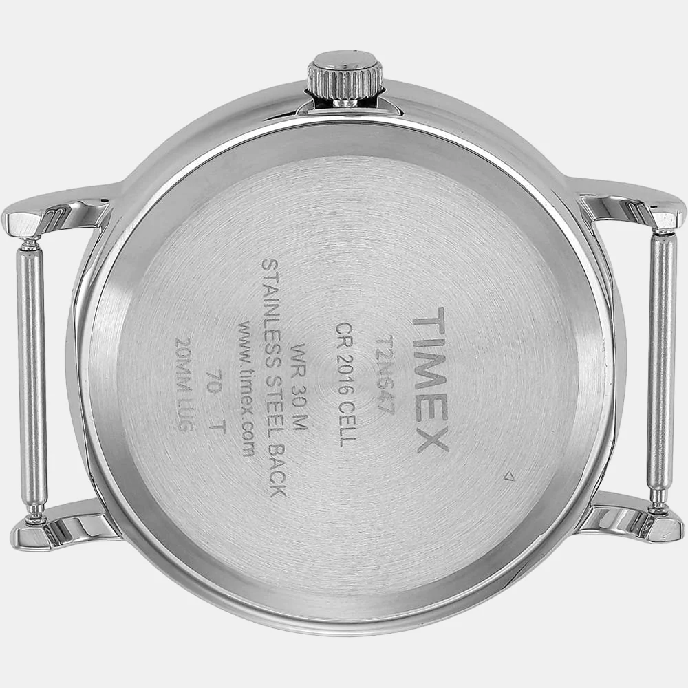 Fashion Men Quartz Blue Dial Analog Stainless Steel Watch TWEG17214 - Image 6