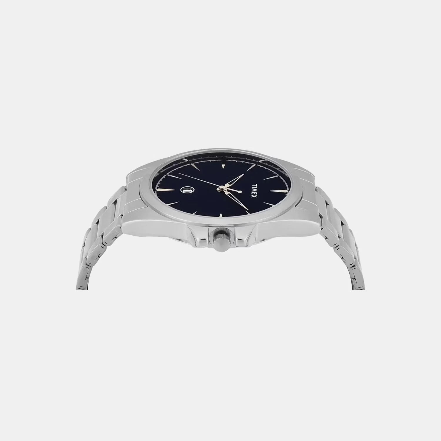 Fashion Men Quartz Blue Dial Analog Stainless Steel Watch TWTG12701 - Image 3