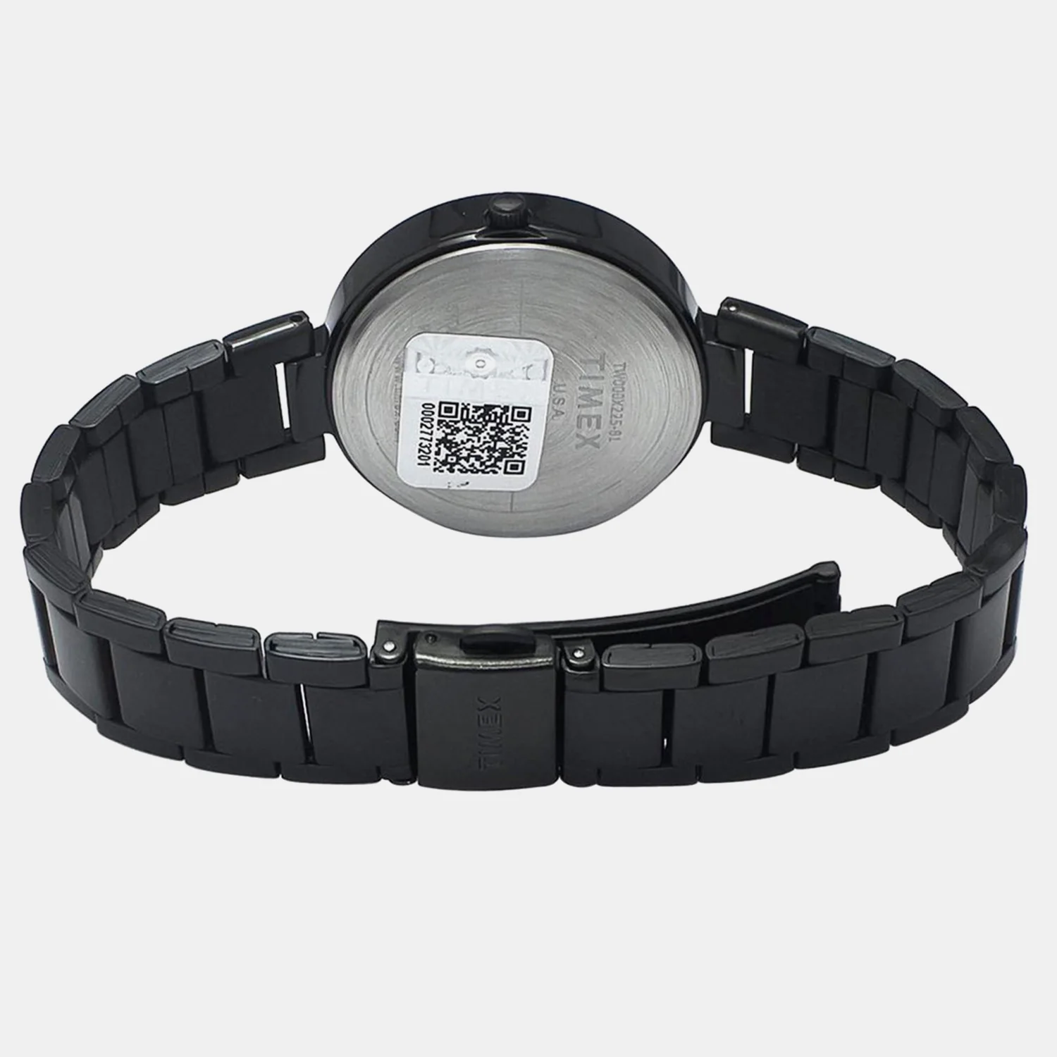 Fashion Women Quartz Black Dial Analog Stainless Steel Watch TW000X225 - Image 5