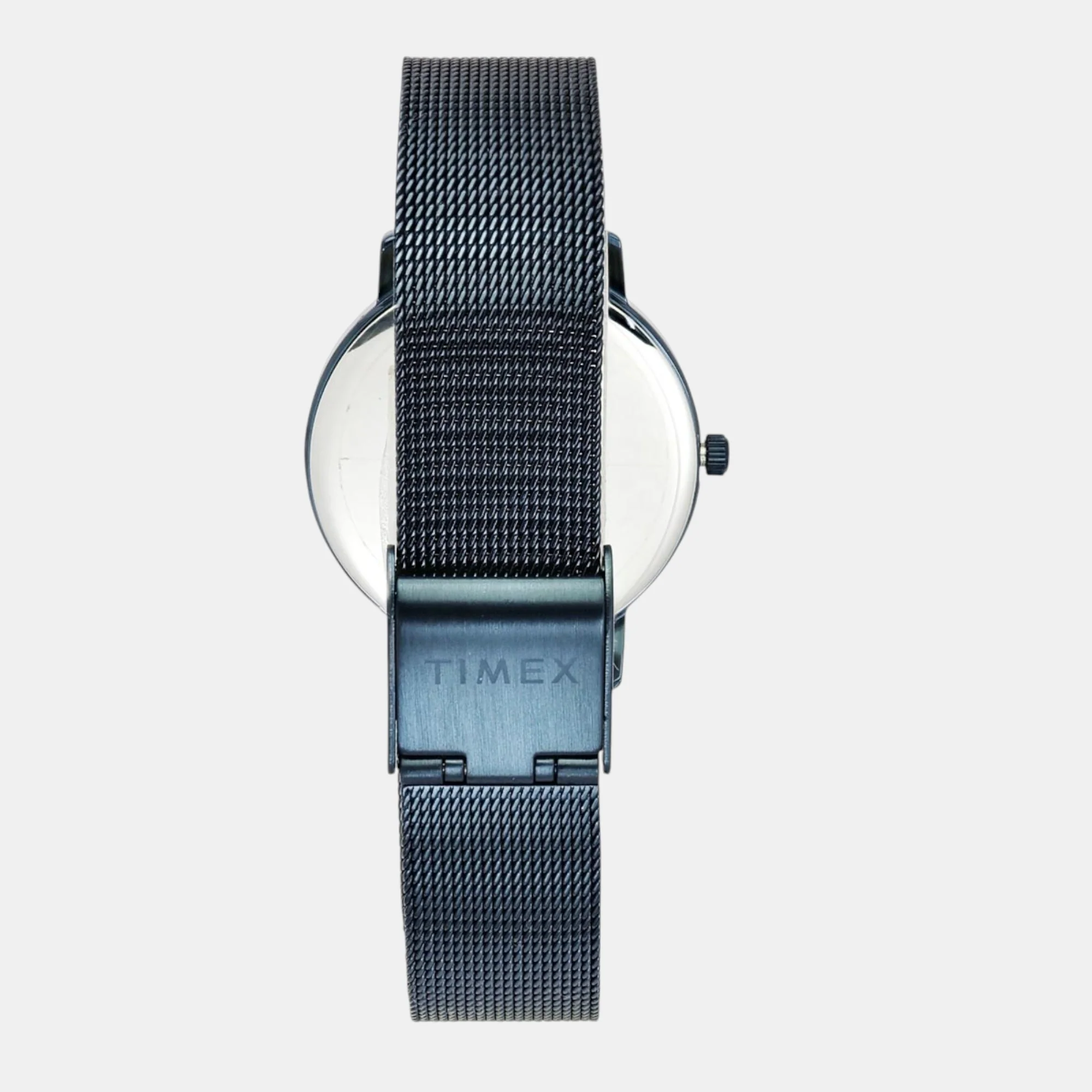 Fashion Women Quartz Blue Dial Analog Mesh Watch TWEL15620 - Image 5