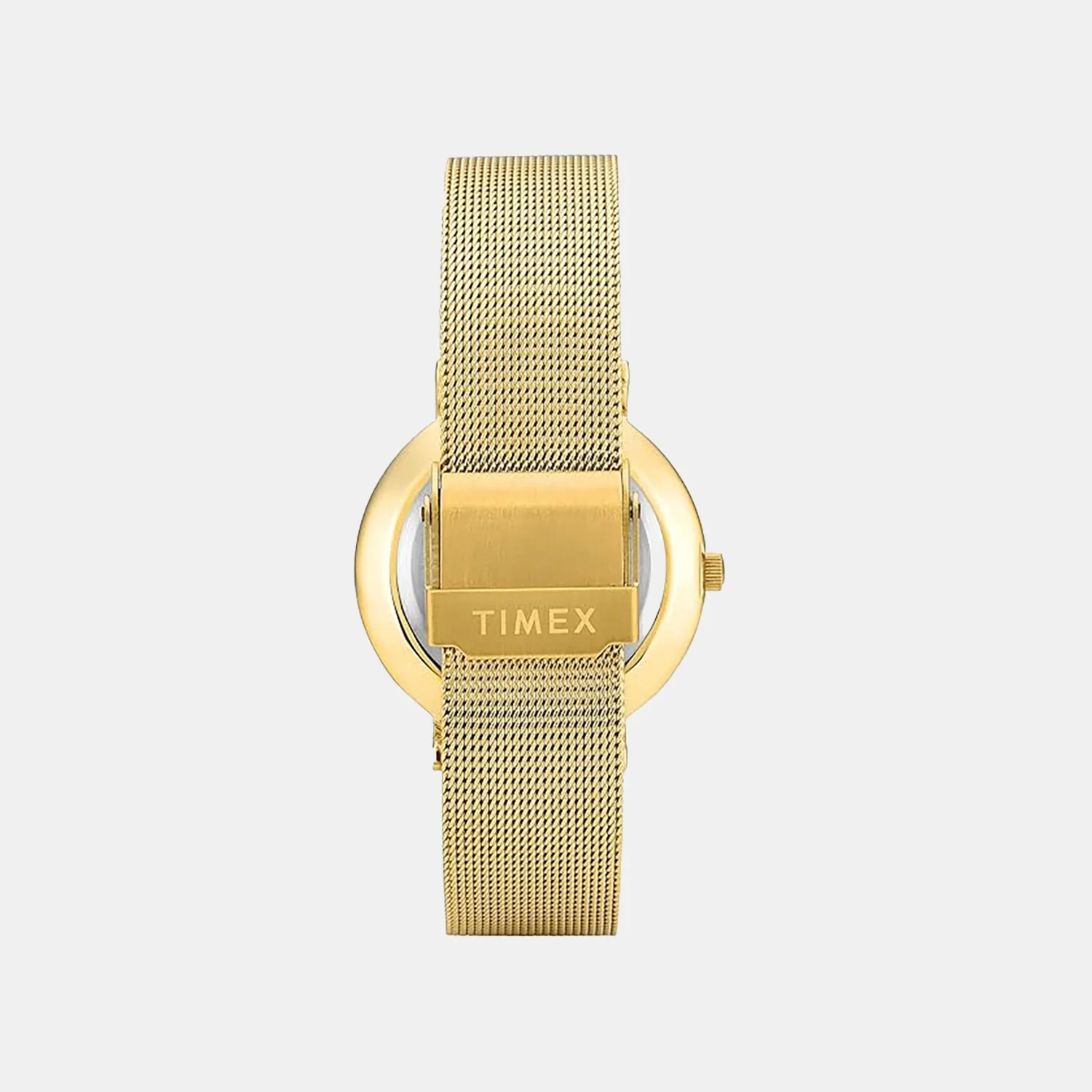 Fashion Women Quartz Maroon Dial Analog Mesh Watch TWEL12923 - Image 5