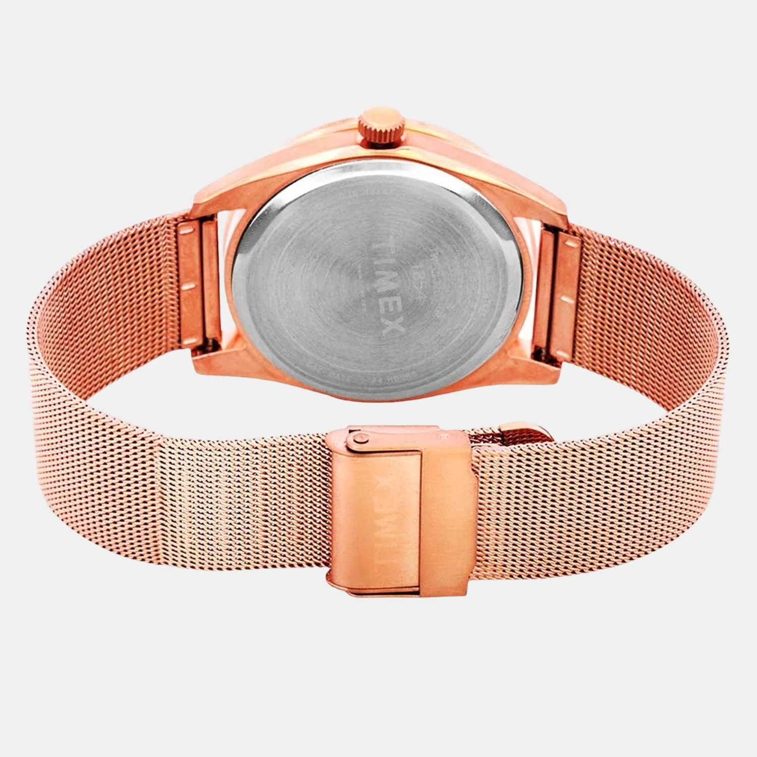Fashion Women Quartz Rose Gold Dial Analog Stainless Steel Watch TWEL13203 - Image 2