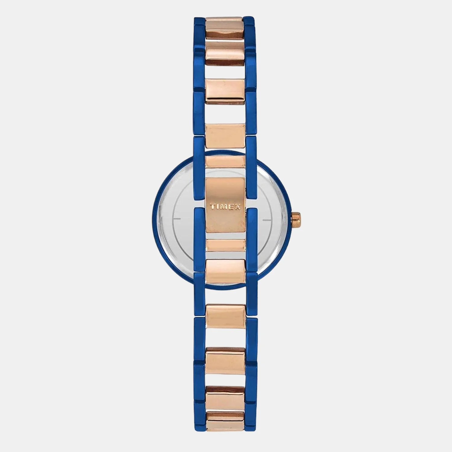 Fria Women Quartz Blue Dial Analog Stainless Steel Watch TWEL15303 - Image 3
