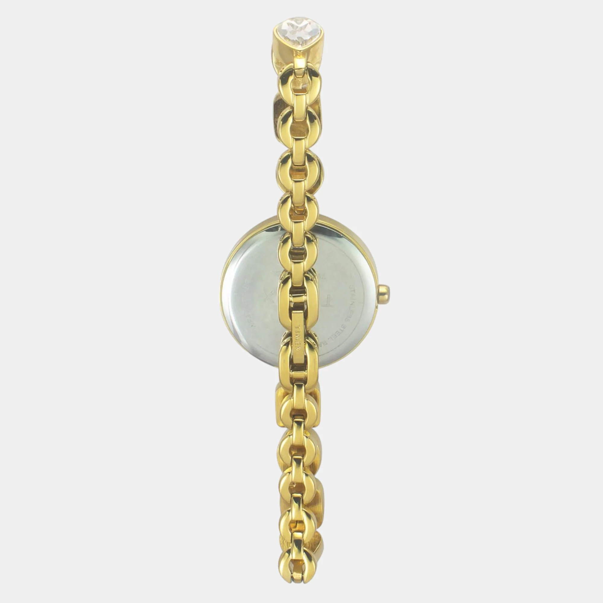 Fria Women Quartz Mother Of Pearl Dial Analog Brass Watch TWEL17304 - Image 5