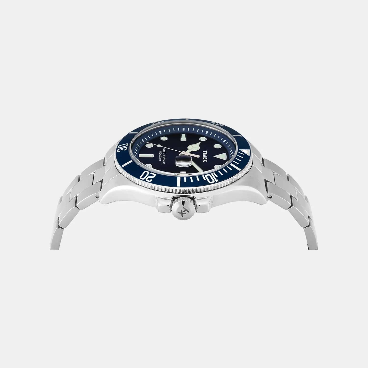 Harborside Men Quartz Blue Dial Analog Stainless Steel Watch TWEG27000 - Image 3