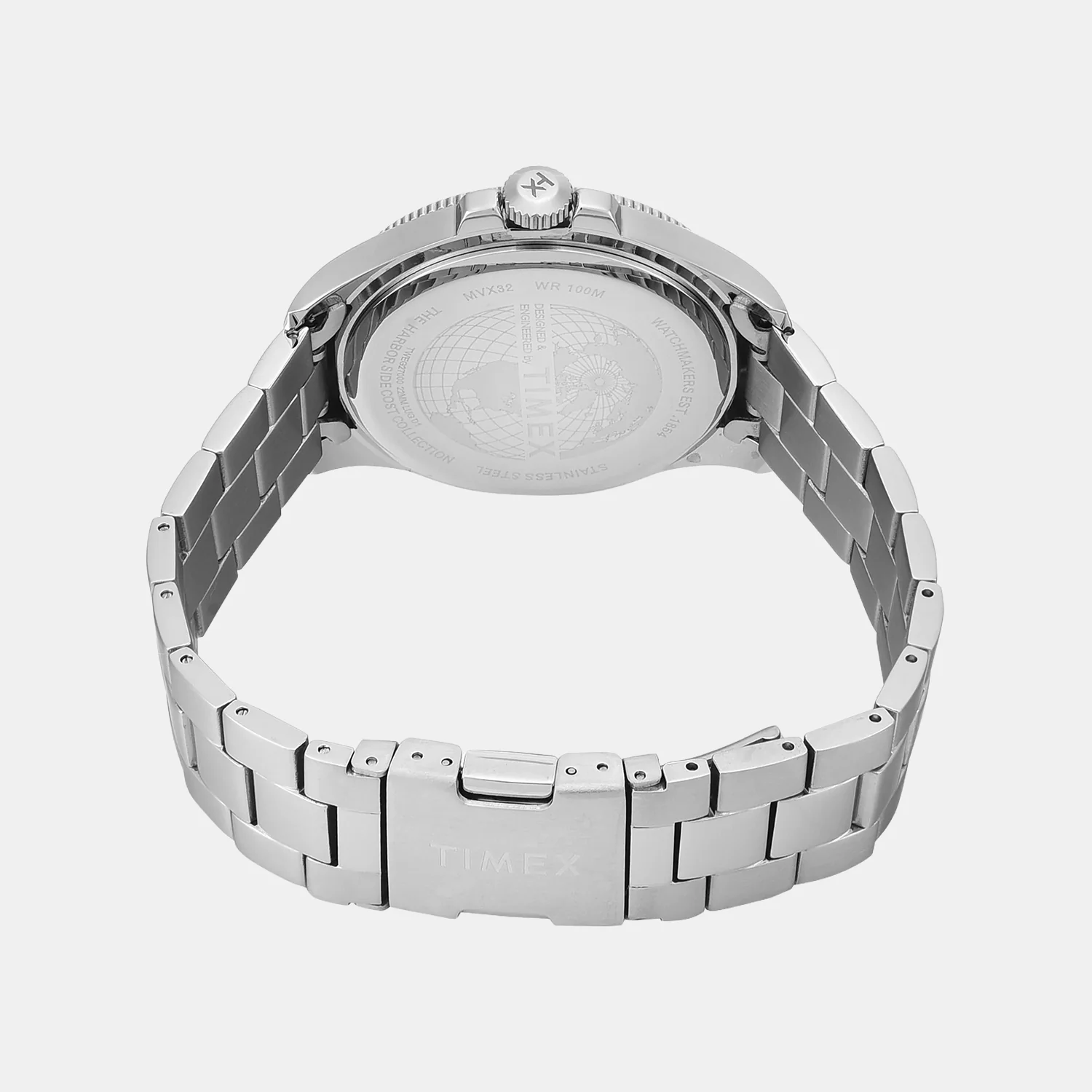 Harborside Men Quartz Blue Dial Analog Stainless Steel Watch TWEG27000 - Image 4