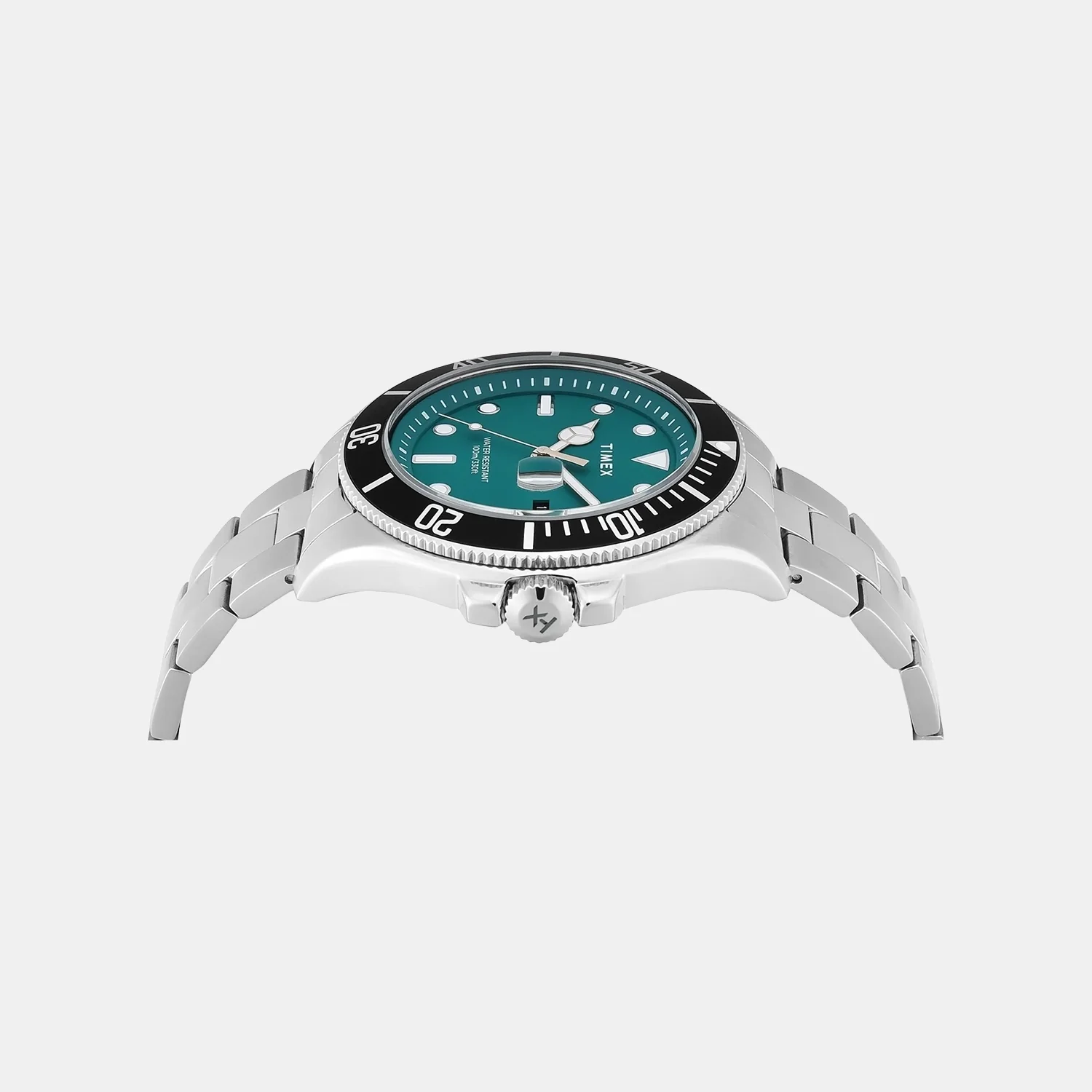 Harborside Men Quartz Green Dial Analog Stainless Steel Watch TWEG27003 - Image 4