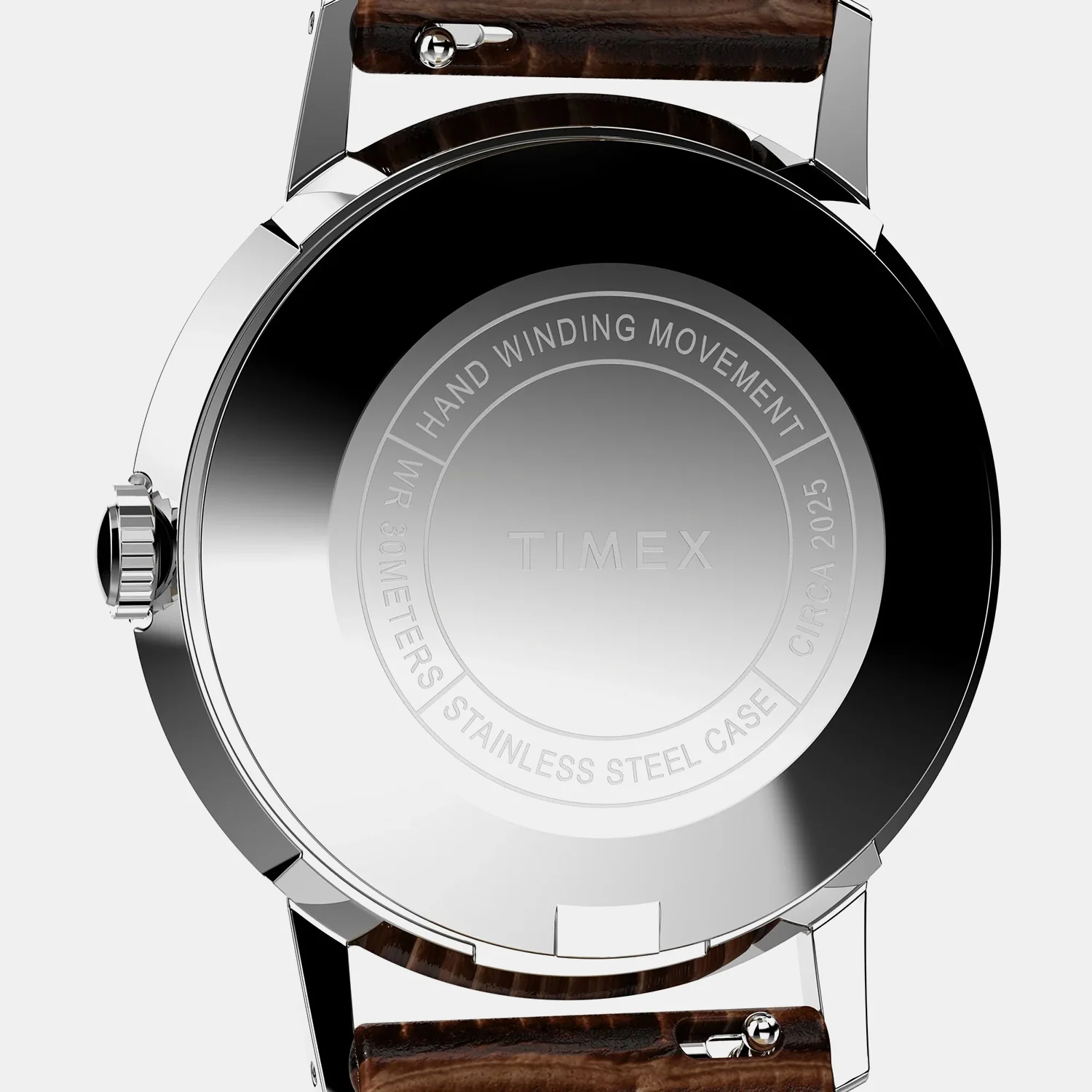 Men Mechanical Brown Dial Analog Leather Watch TW2W93300UJ - Image 4