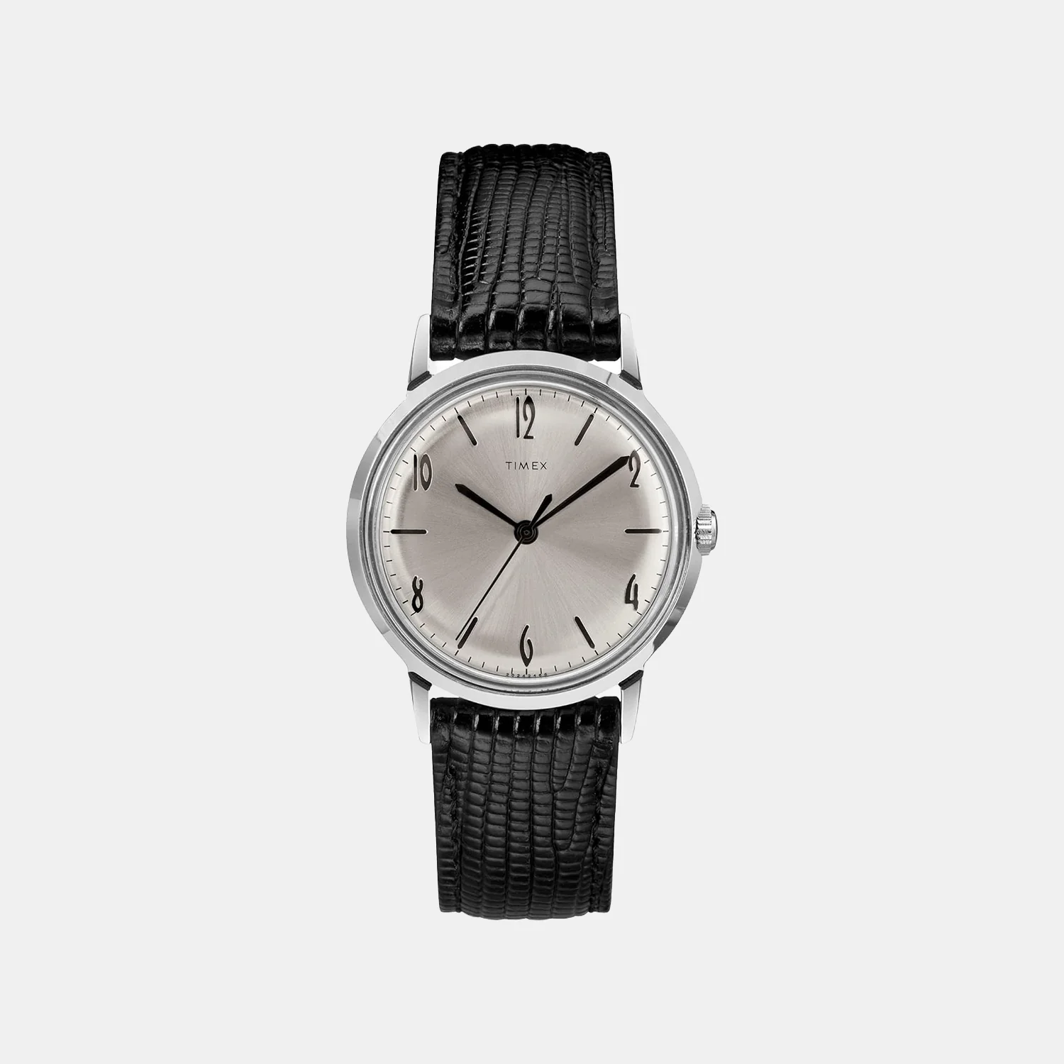 Men Mechanical Silver Dial Analog Leather Watch TW2R47900U9