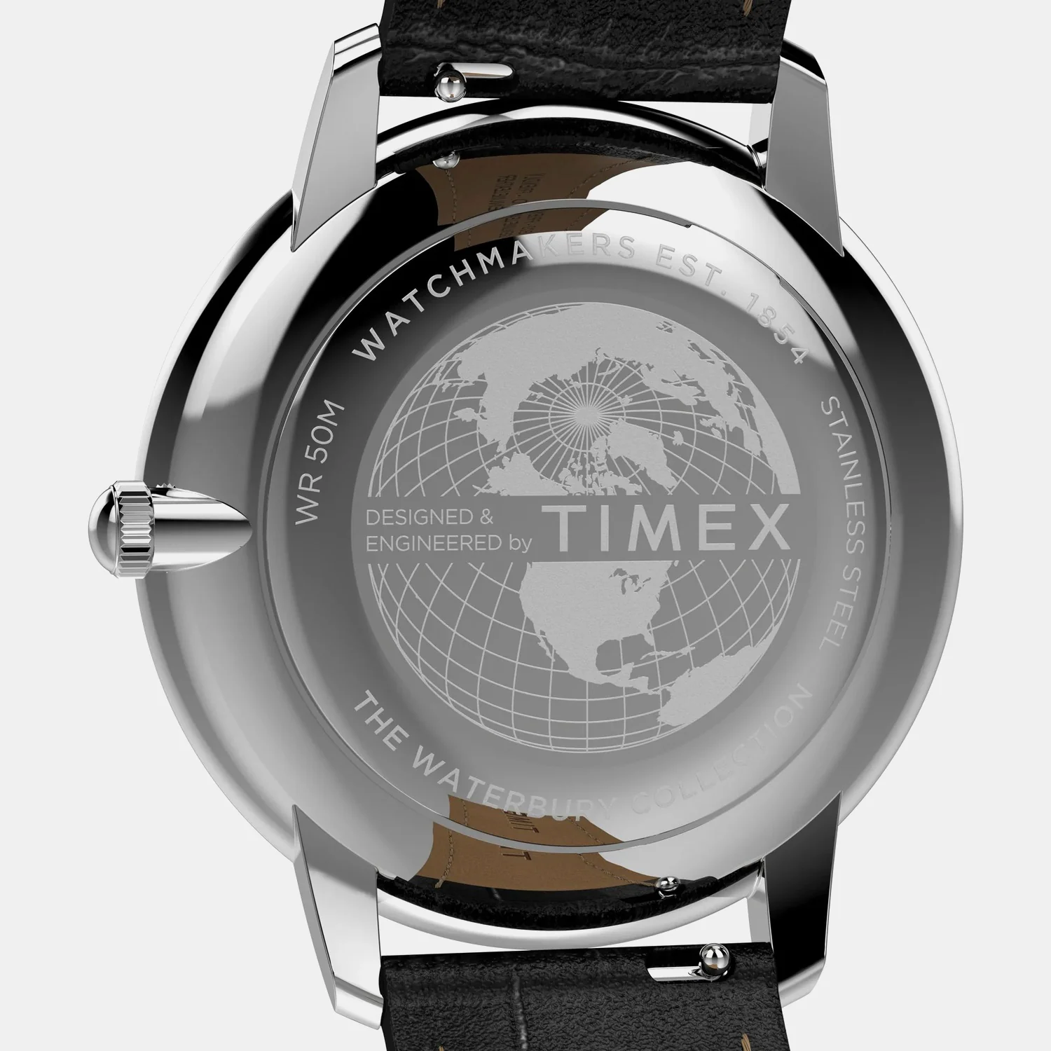 Men Quartz Black Dial Analog Leather Watch TW2Y23200UJ - Image 5