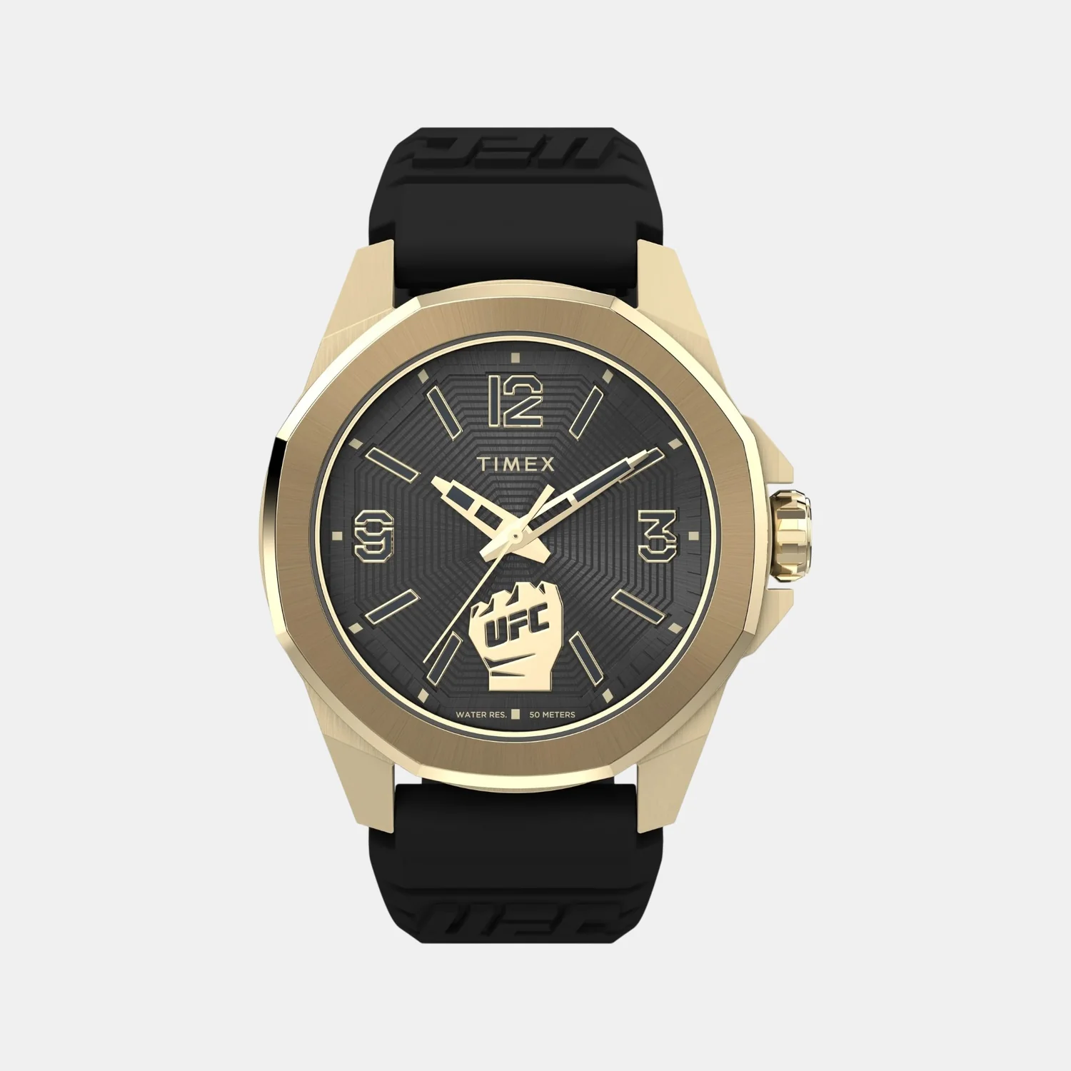 Men Quartz Black Dial Analog Silicone Watch TW2W73600UJ - Image 2