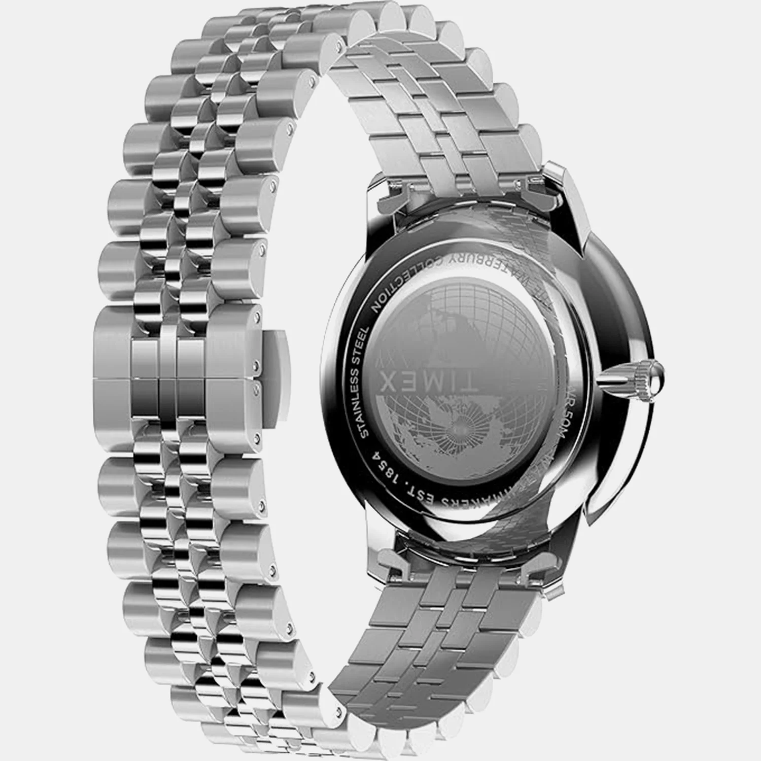 Men Quartz Black Dial Analog Stainless Steel Watch TW2Y23300IK - Image 6