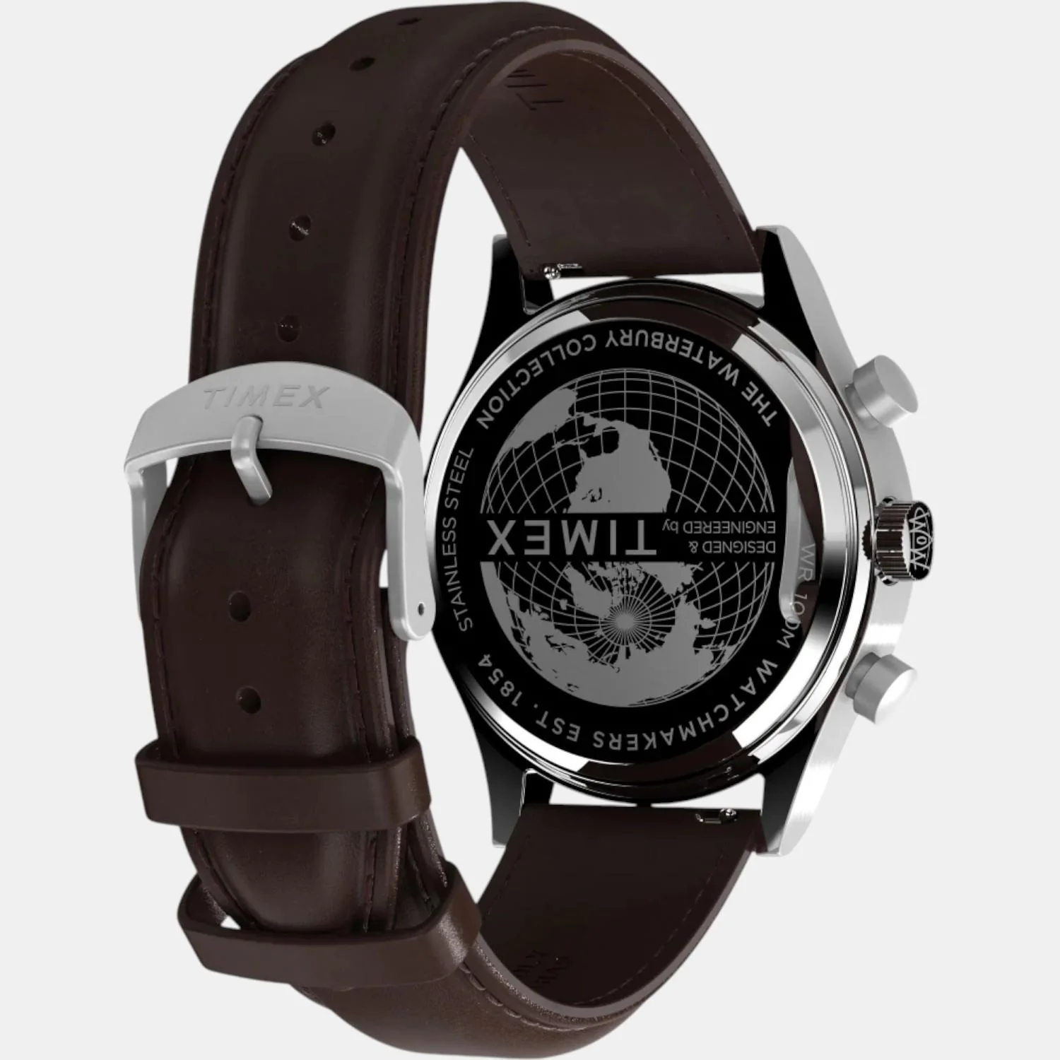Men Quartz Blue Dial Analog Leather Watch TW2W47900UJ - Image 5