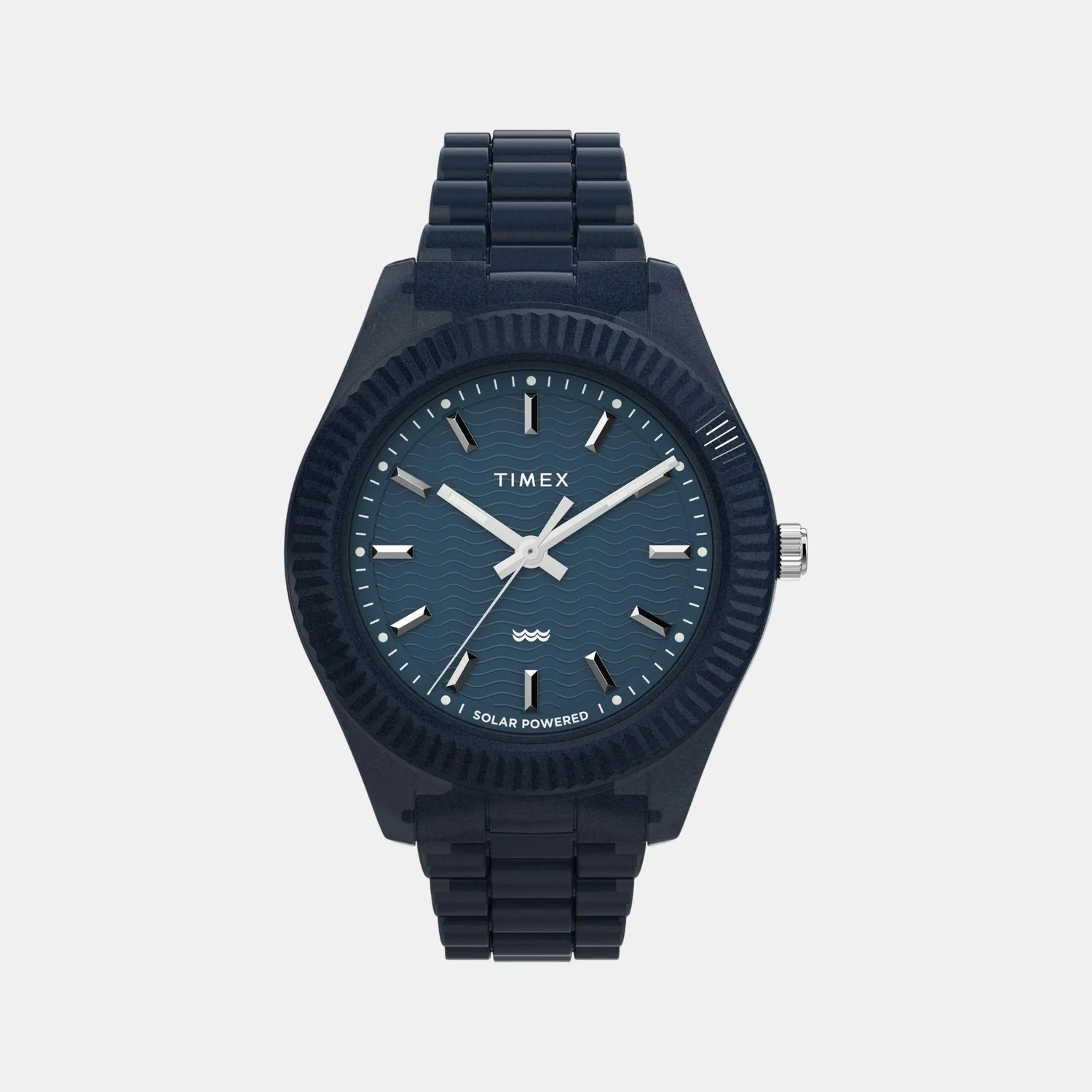 Men Quartz Blue Dial Analog Plastic Watch TW2W56200X6 - Image 2