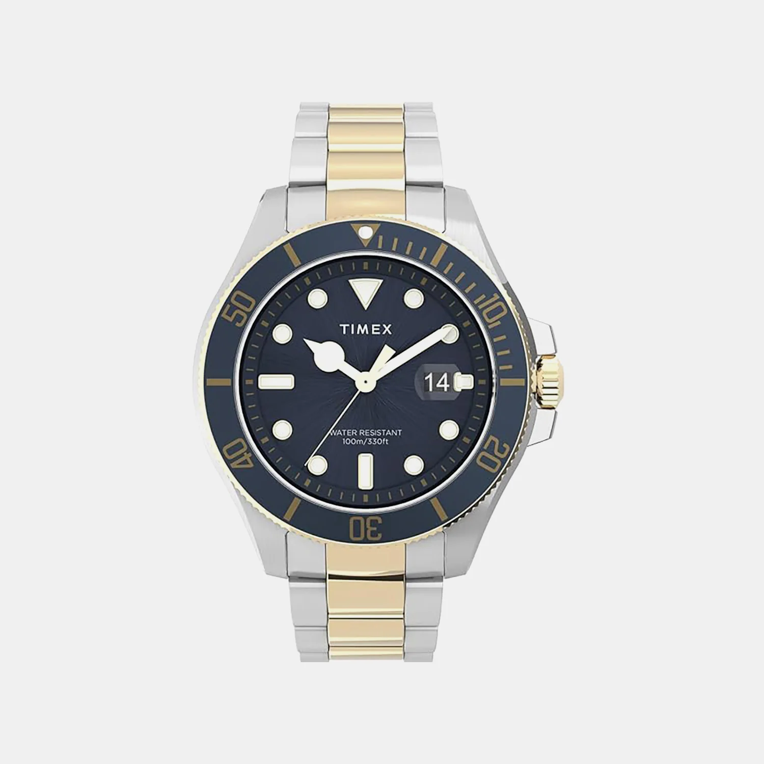 Men Quartz Blue Dial Analog Stainless Steel Watch TWEG27001
