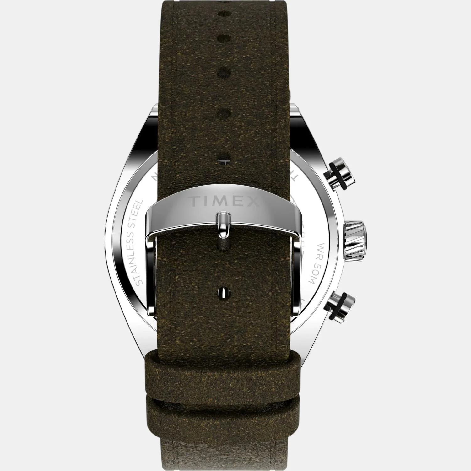 Men Quartz Silver Dial Analog Leather Watch TW2W50100UJ - Image 7