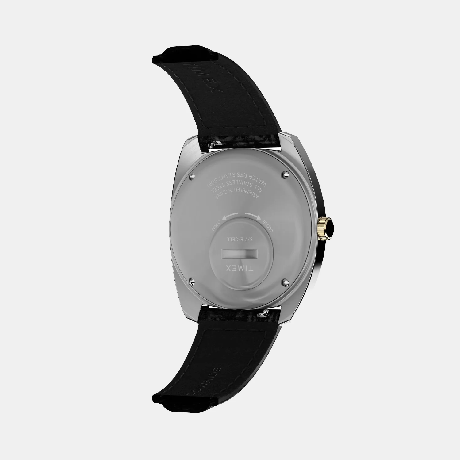 Q Timex Men Quartz Blue Dial Analog Leather Watch TW2W44800U9 - Image 3