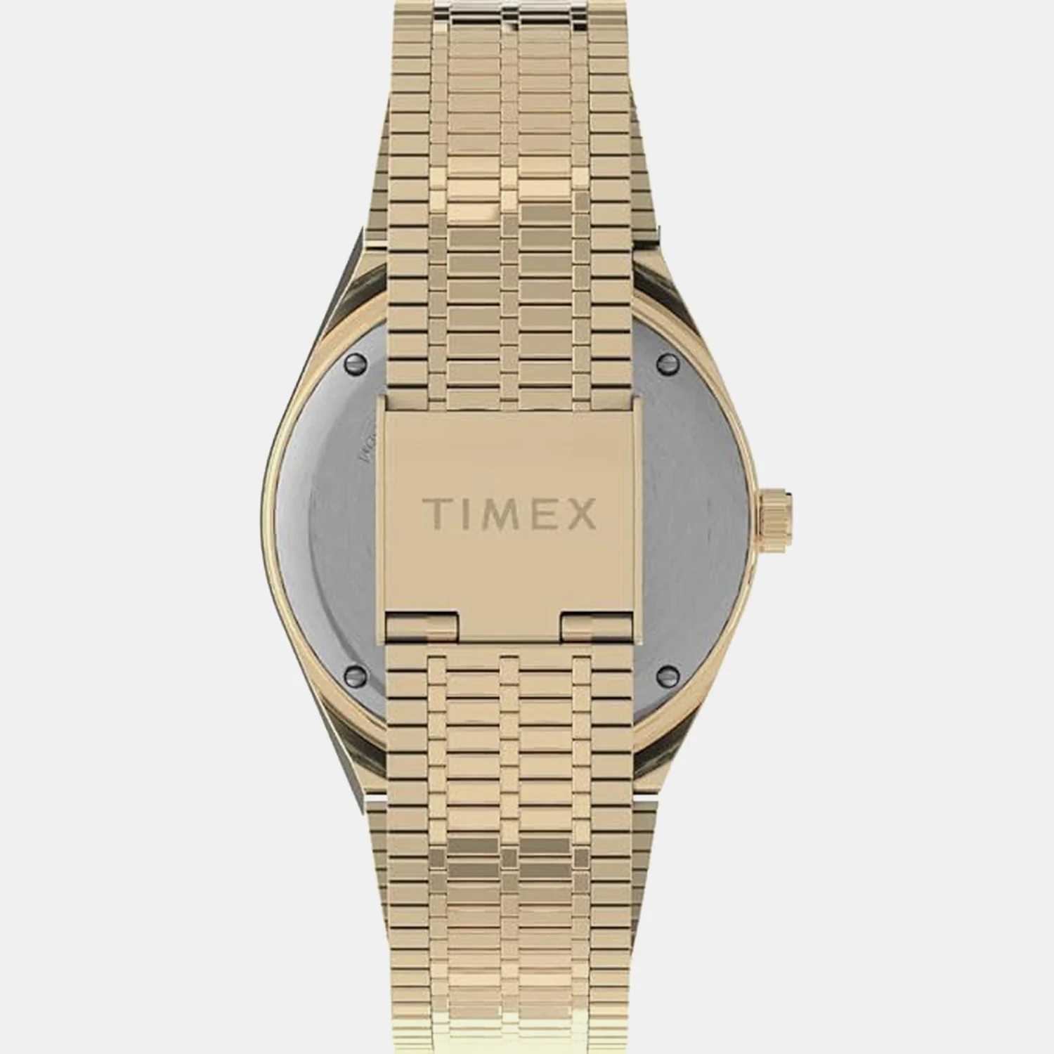 Q Timex Men Quartz Blue Dial Analog Stainless Steel Watch TWEG26302 - Image 3