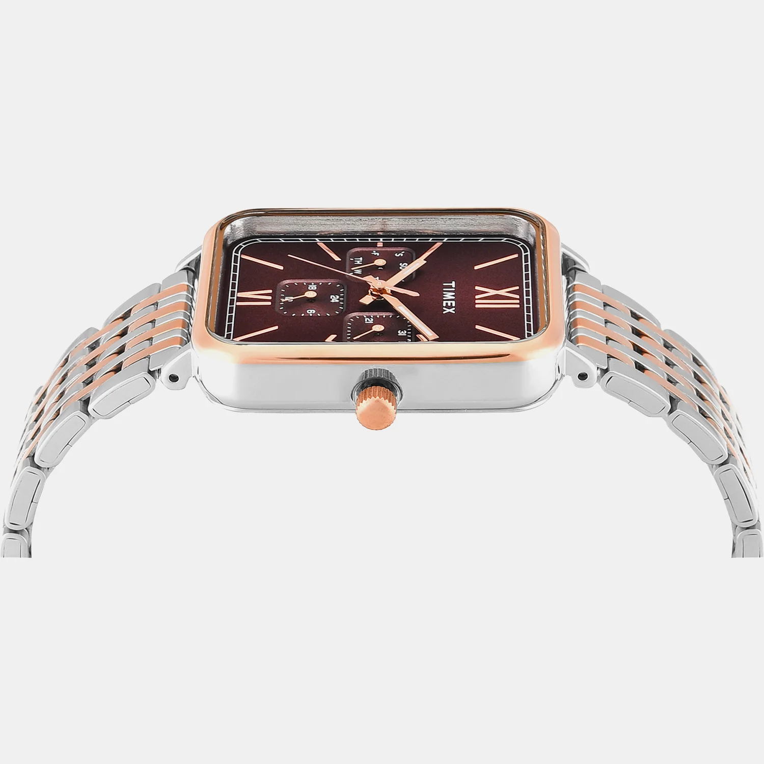 Trendline Men Quartz Brown Dial Multi-Function Stainless Steel Watch TWEG34601 - Image 3