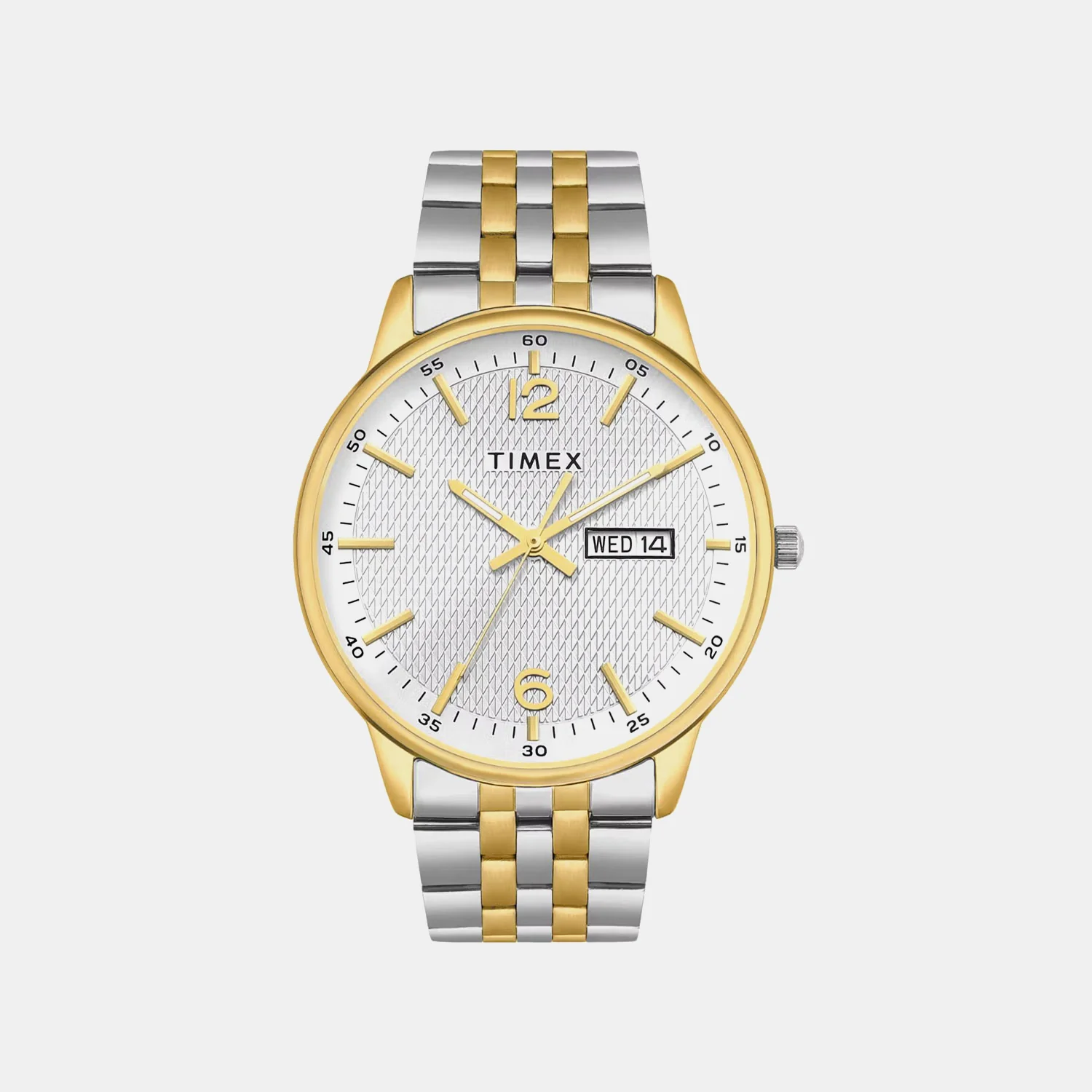 Trendline Men Quartz Silver Dial Analog Stainless Steel Watch TWTG12112