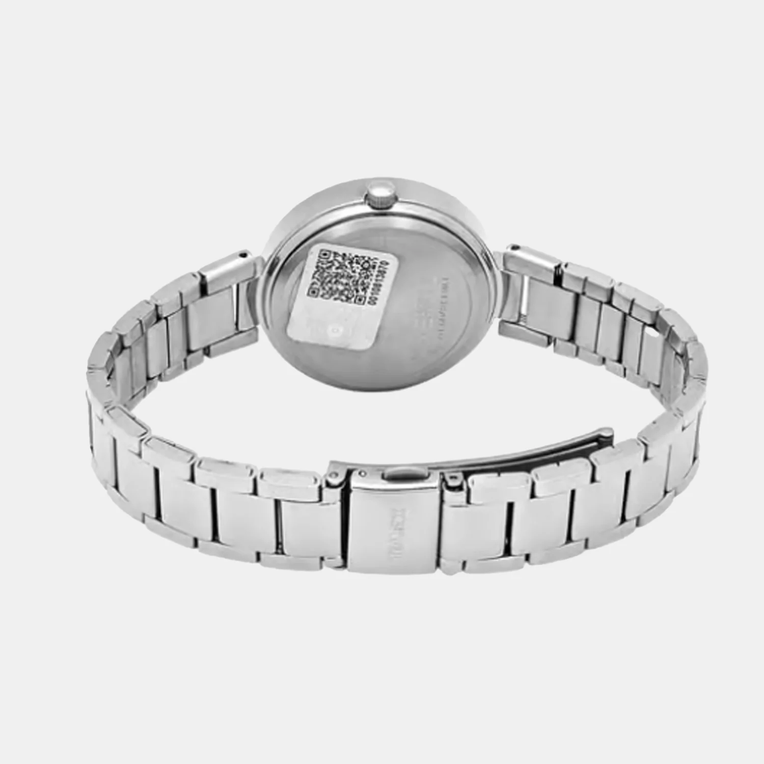 Trendline Women Quartz Red Dial Analog Stainless Steel Watch TWEL18732 - Image 5