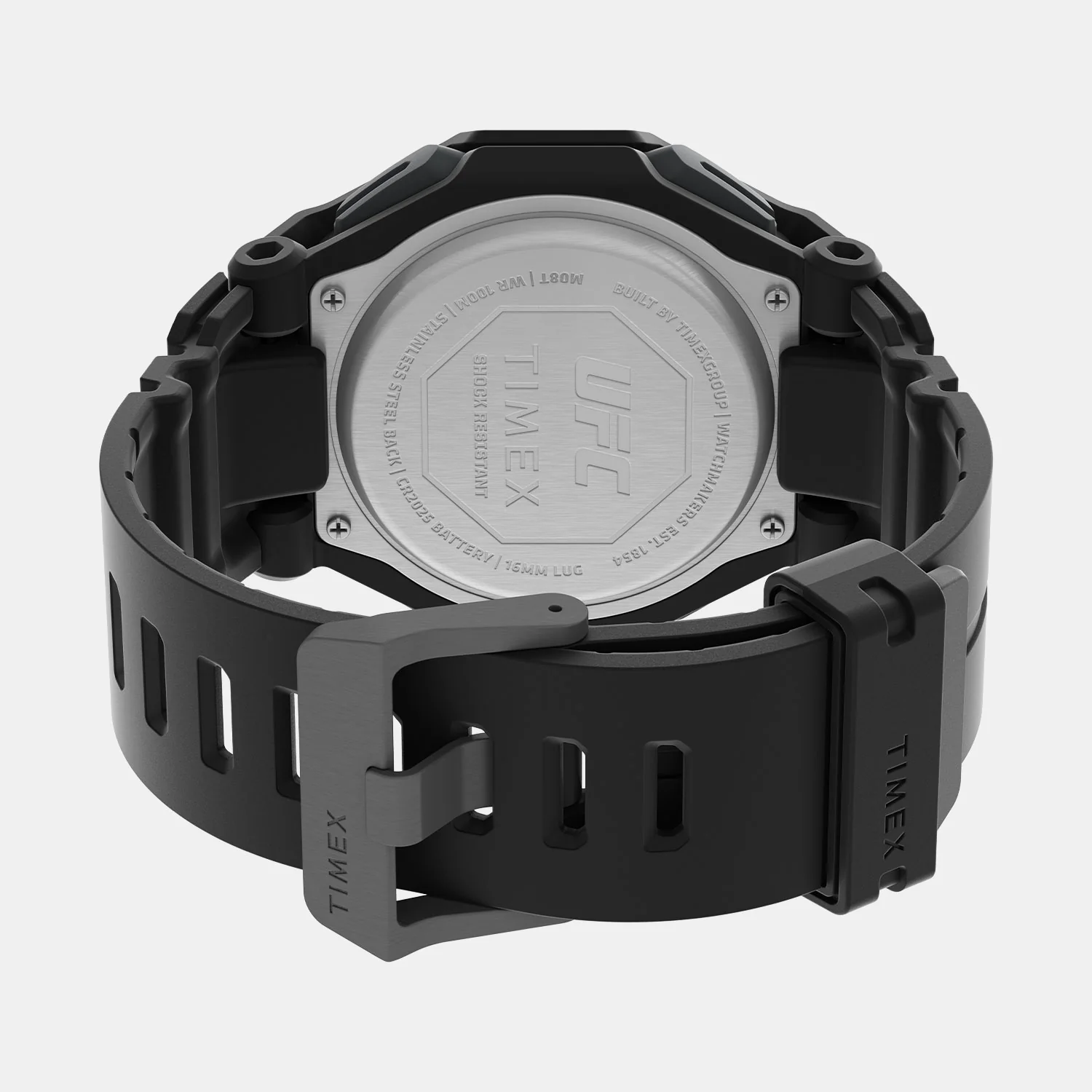 UFC Men Quartz Black Dial Analog Resin Watch TW2V55300X6 - Image 2