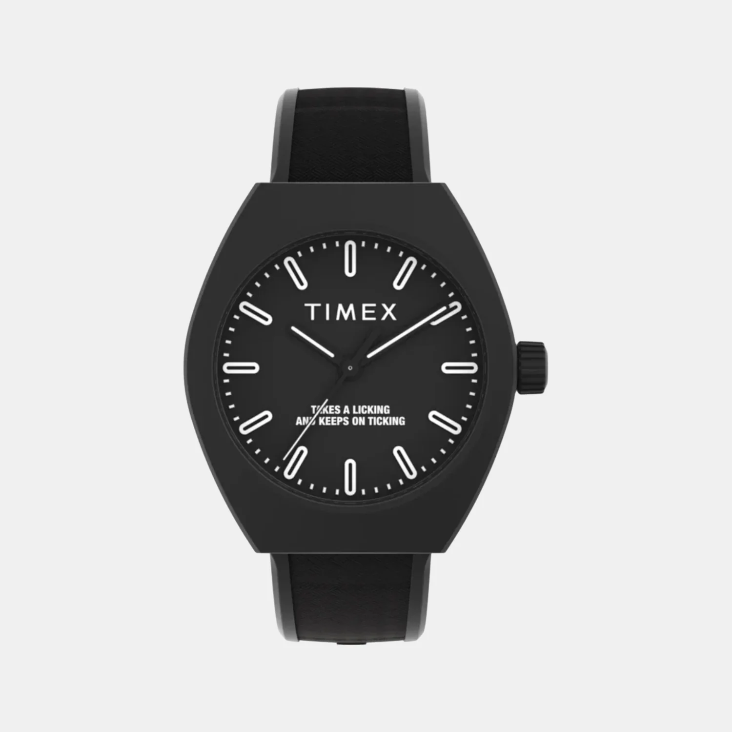 Unisex Quartz Black Dial Analog Resin Watch TW2W42100UJ - Image 2