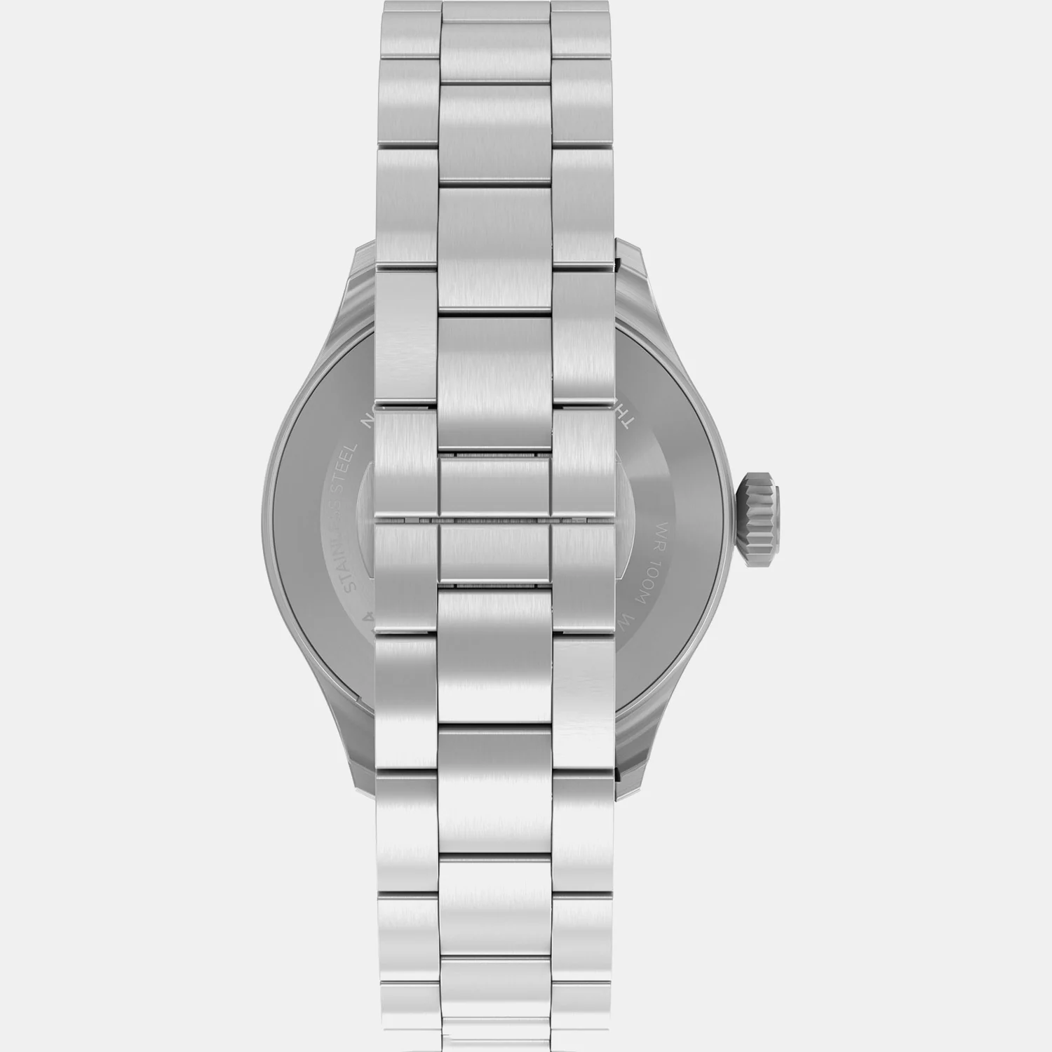 Waterbury Men Quartz Silver Dial Analog Stainless Steel Watch TW2Y18800UJ - Image 5