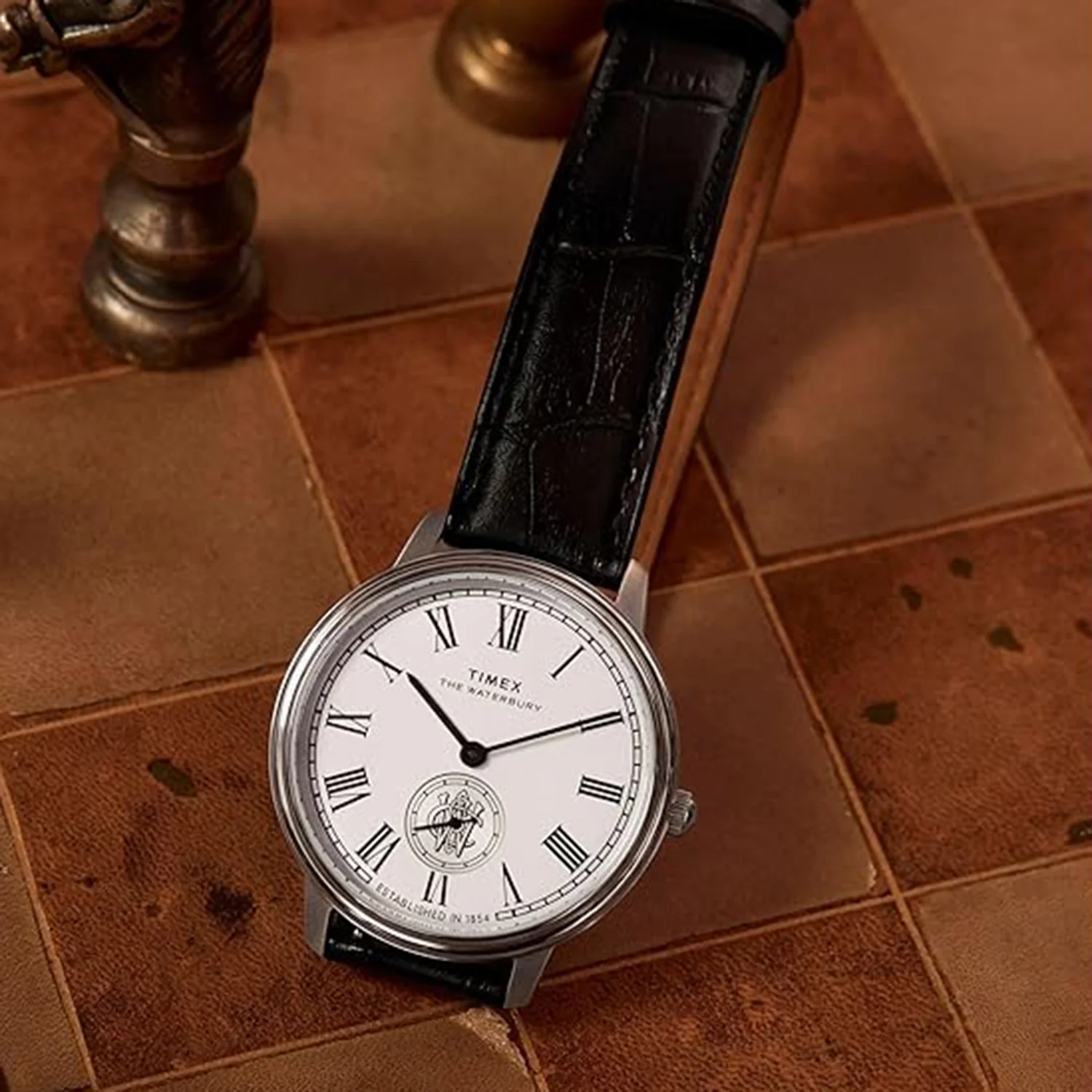Waterbury Metropolitan Men Quartz White Dial Analog Leather Watch TW2Y23100UJ - Image 6