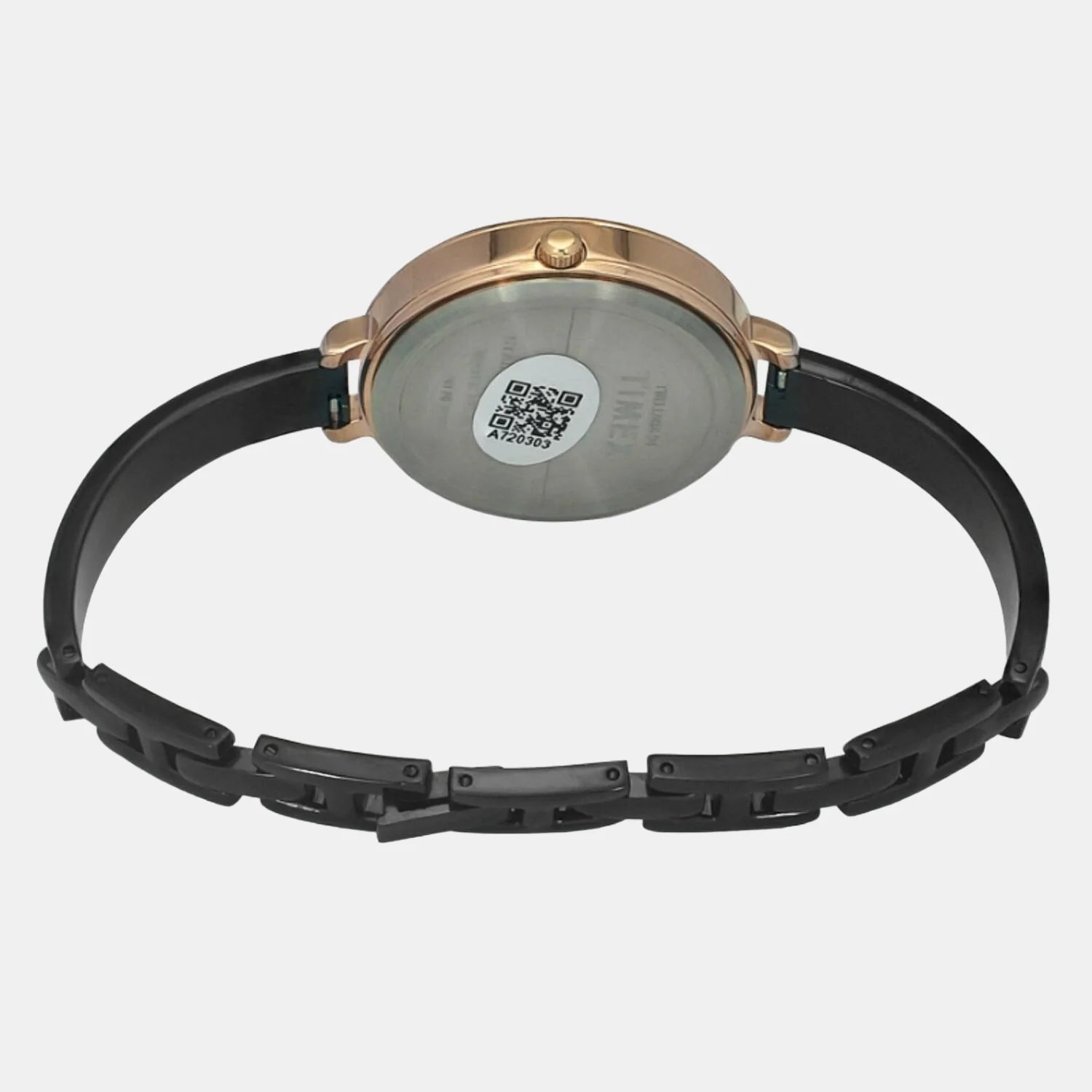 Women Quartz Black Dial Analog Brass Watch TWEL12818 - Image 3