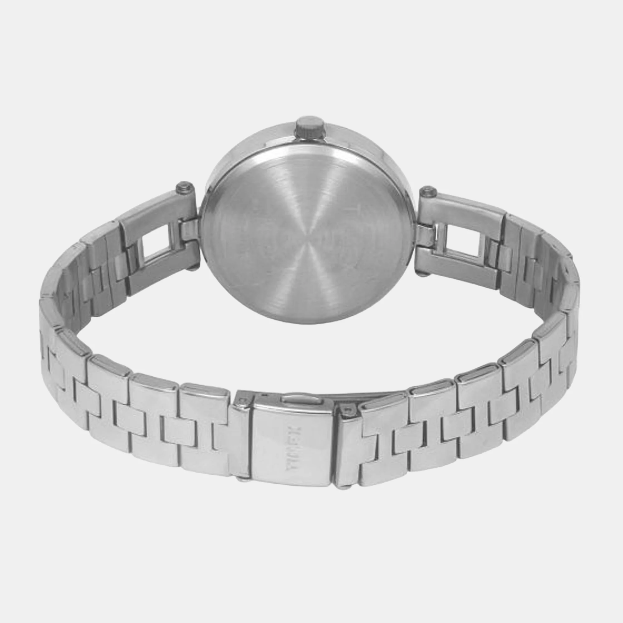 Women Quartz Blue Dial Analog Stainless Steel Watch TWEL16600 - Image 2