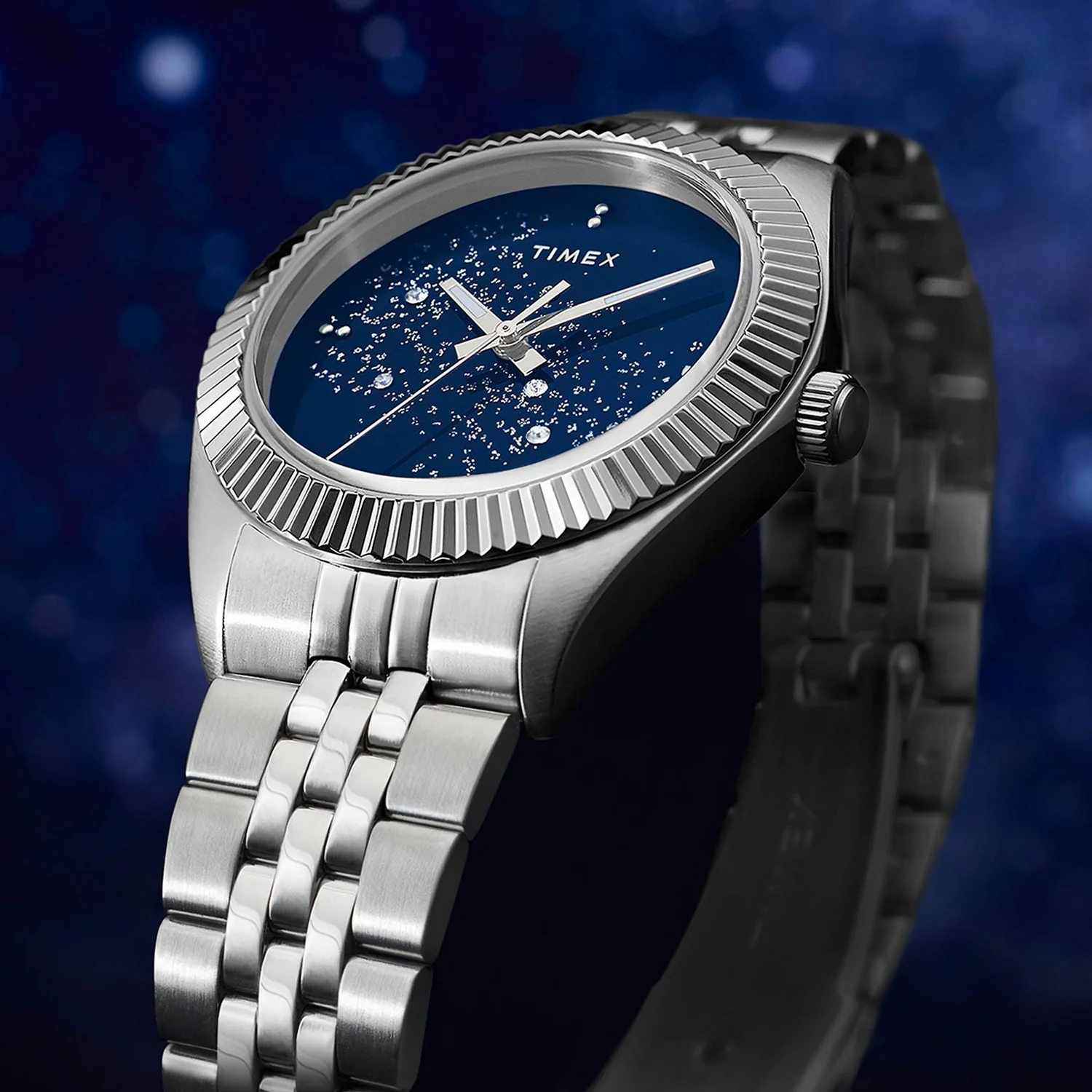 Women Quartz Blue Dial Analog Steel Watch TW2Y20100UJ - Image 6