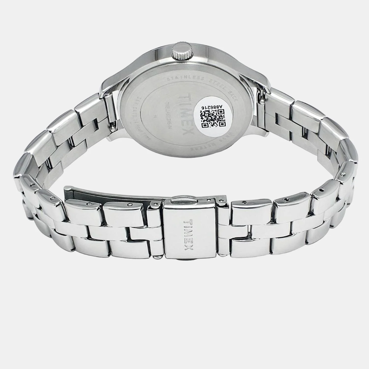 Women Quartz Blue Dial Chronograph Stainless Steel Watch TWEL14801 - Image 5