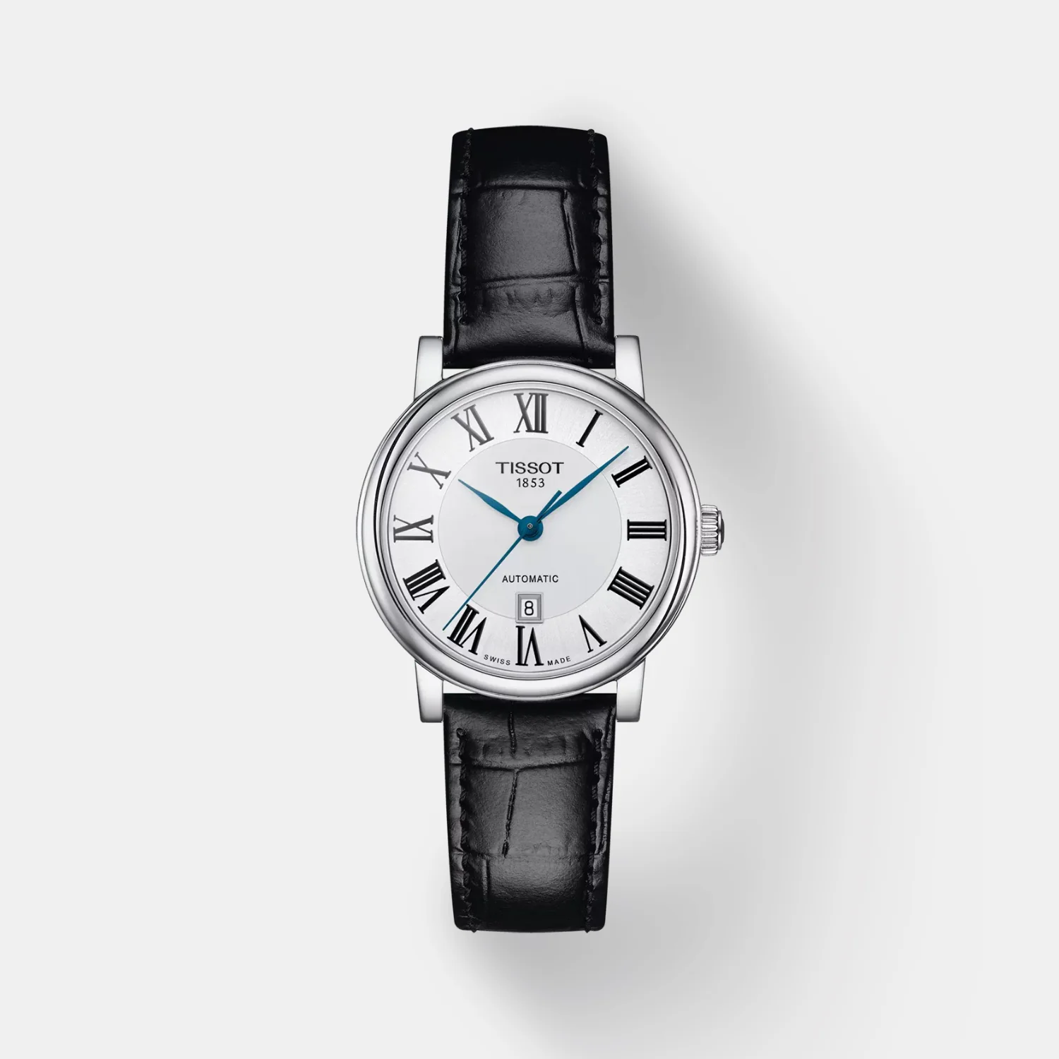 Carson Premium Women Automatic Silver Dial Analog Leather Watch T1222071603300 - Image 4