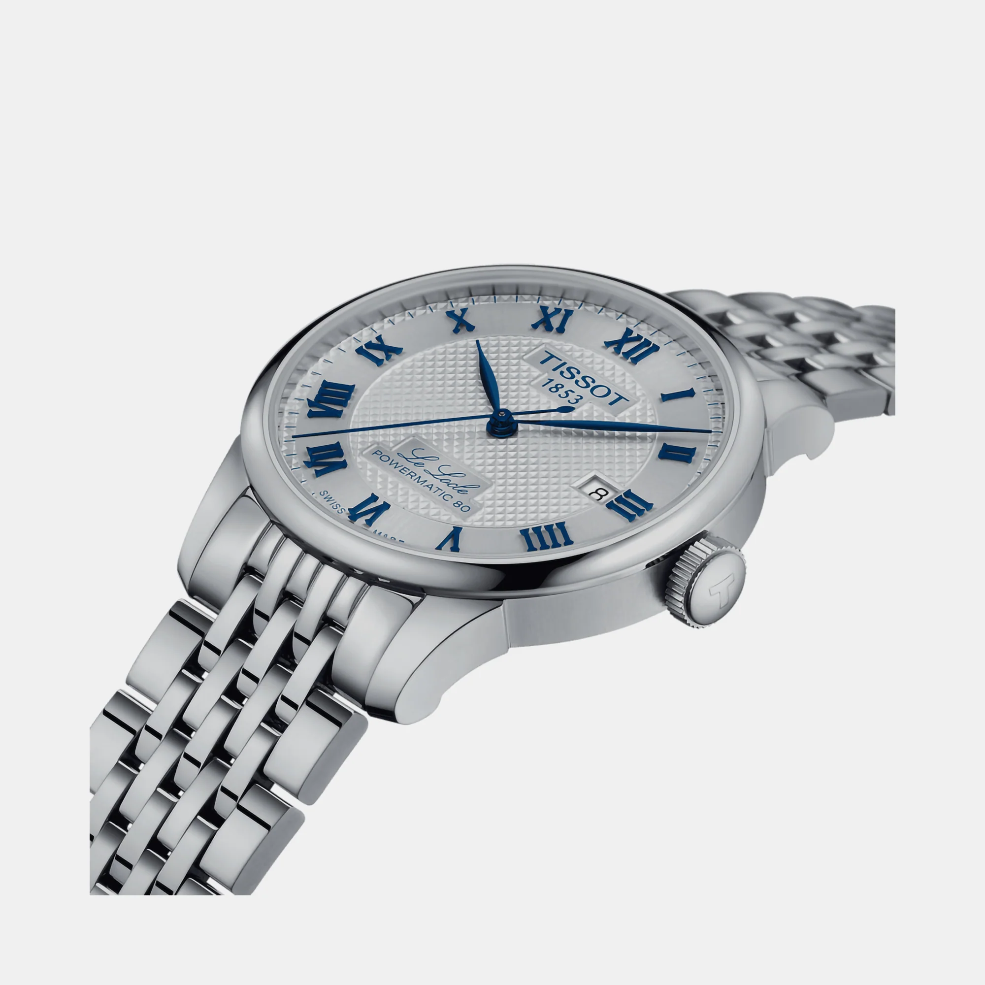 Le Locle 20th Anniversary Men Automatic Silver Dial Analog Stainless Steel Watch T0064071103303 - Image 4