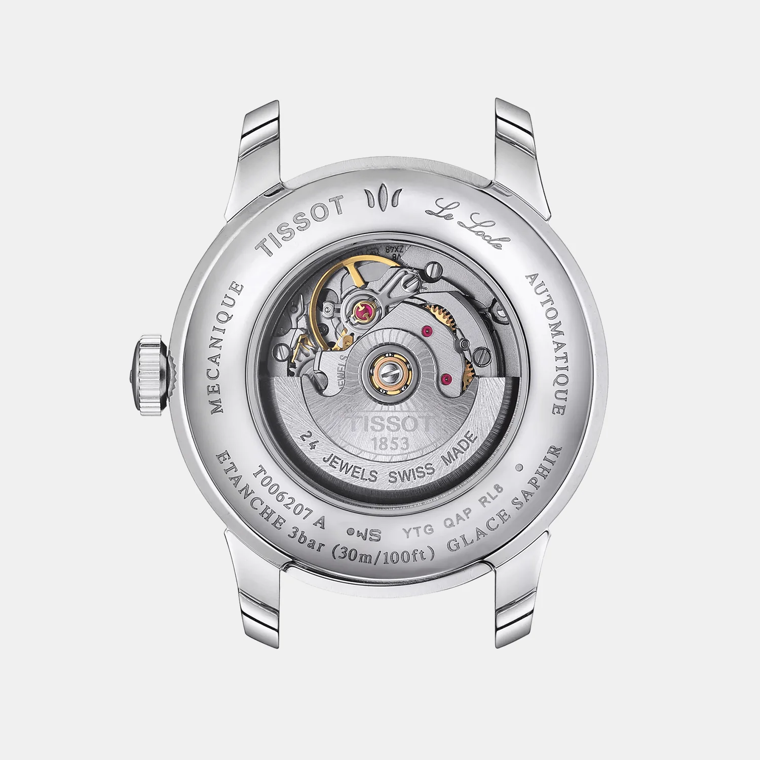 Le Locle 20th Anniversary Women Automatic Silver Dial Analog Stainless Steel Watch T0062071103601 - Image 5