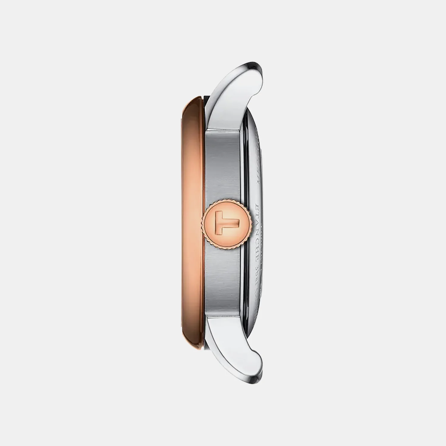 Le Locle Women Automatic Mother Of Pearl Dial Analog Stainless Steel Watch T006.207.22.116.00 - Image 3