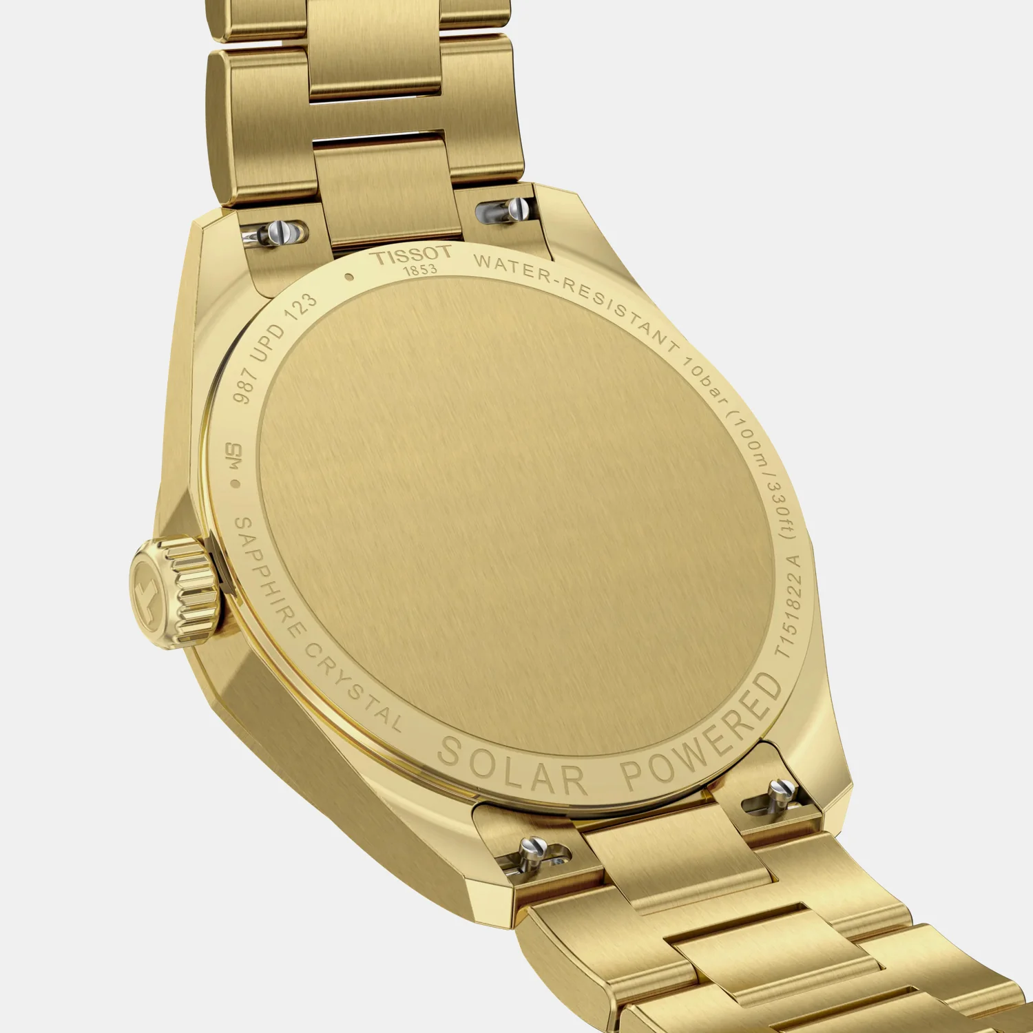 PRC 100 Solar Women Champagne Dial Analog Steel Watch T1518223302100 - Image 3