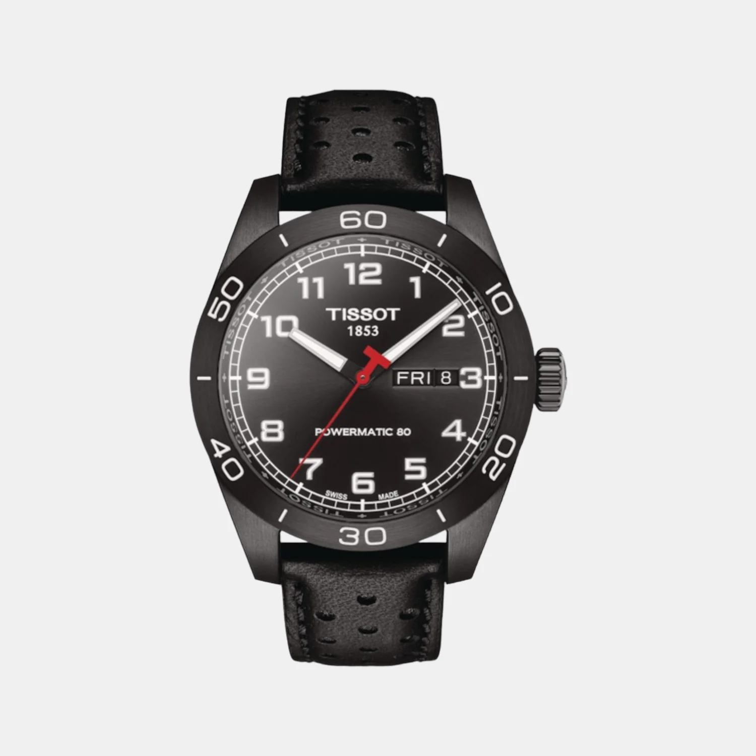 PRS 516 Men Automatic Black Dial Analog Leather Watch T1314303605200