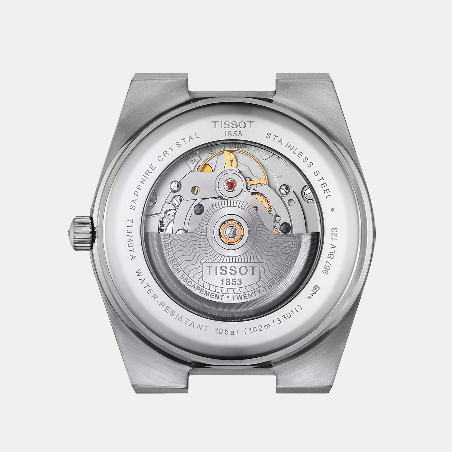 PRX Men Automatic Dual Tone Dial Analog Stainless Steel Watch T1374071105101 - Image 3