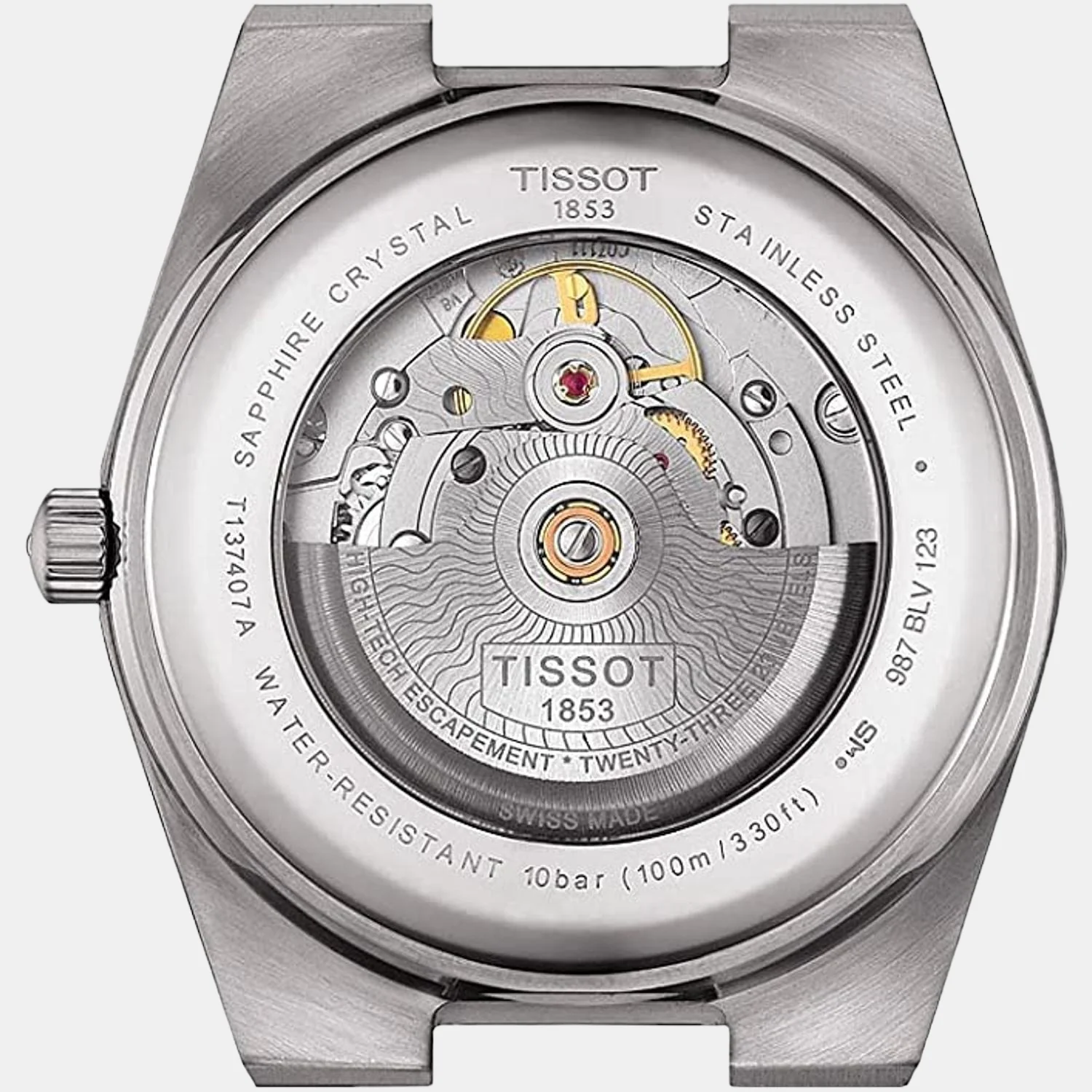 PRX Powermatic 80 Men Automatic Silver Dial Analog Stainless Steel Watch T1374072103100 - Image 3