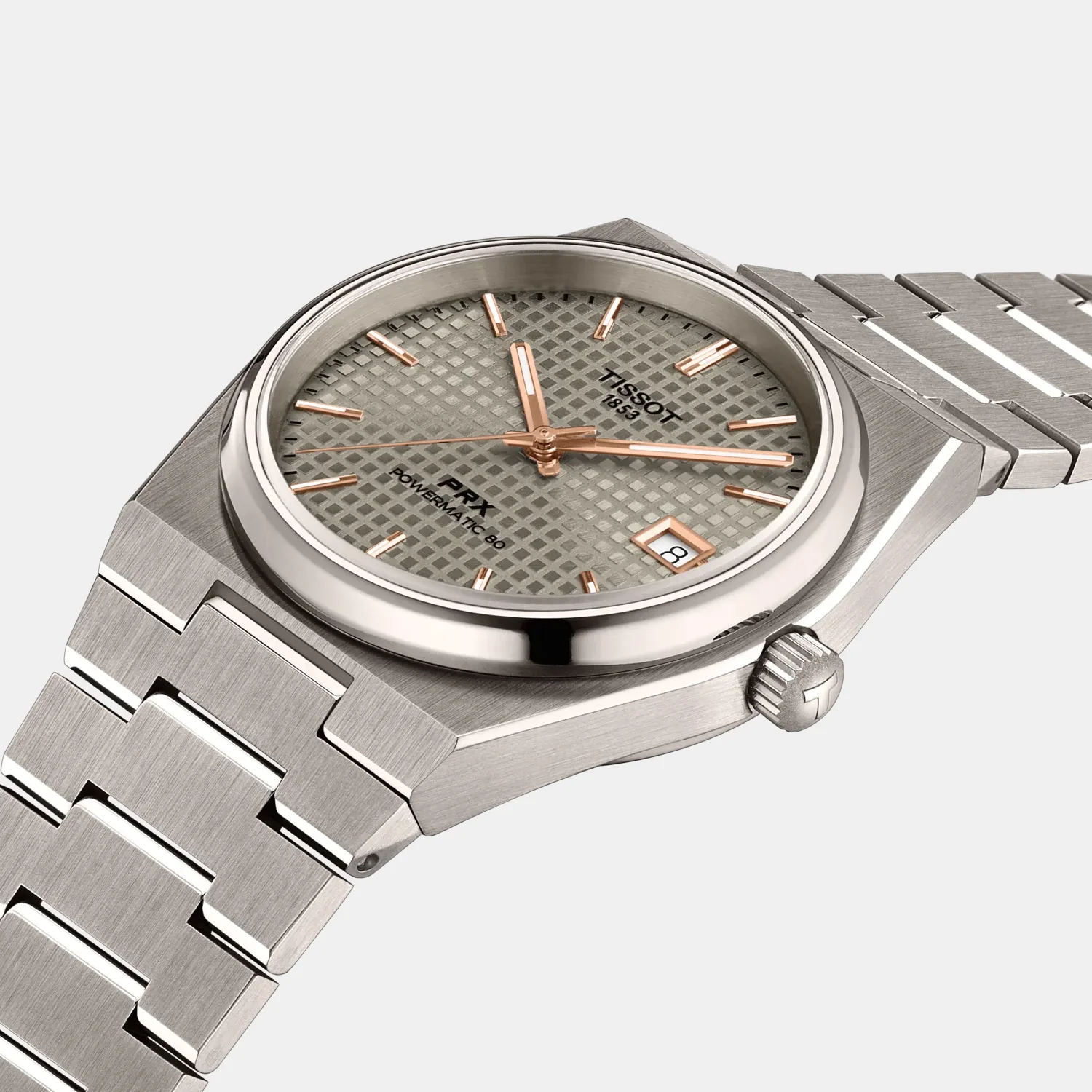 PRX Unisex Automatic Anthracite Dial Analog Titanium Watch T1378074406100 - Image 4