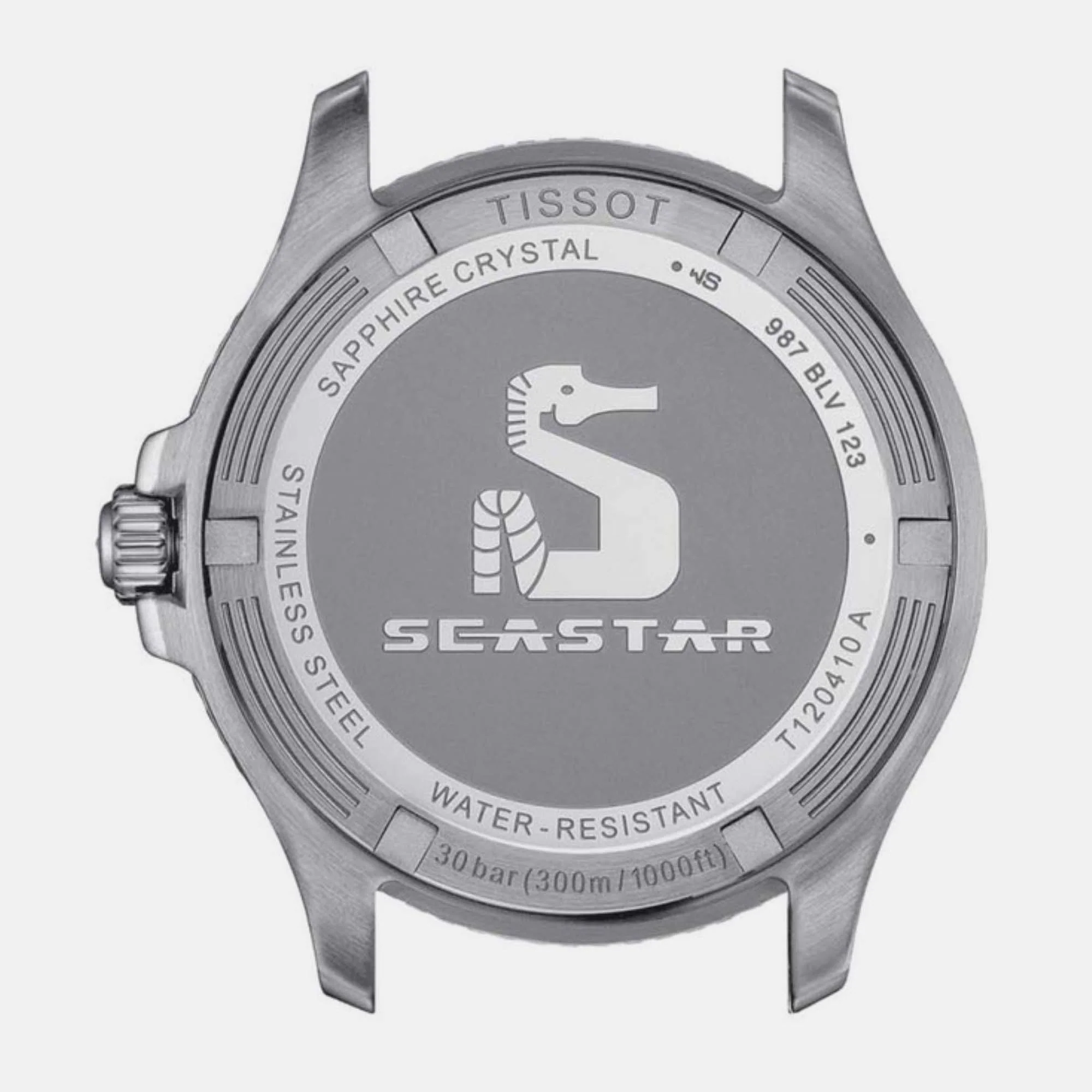 Seastar 1000 Men Quartz Black Dial Analog Stainless Steel Watch T1204101105100 - Image 5