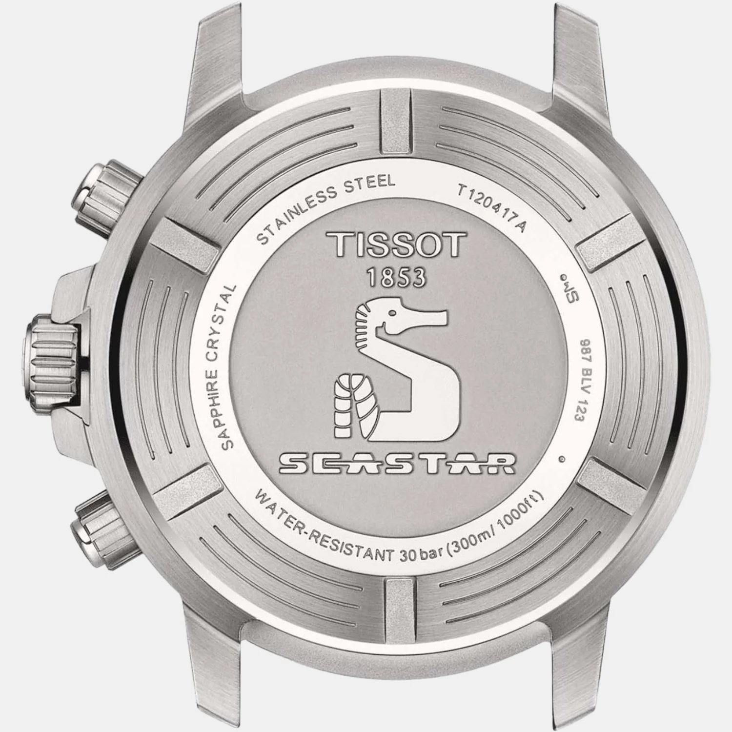 Seastar 1000 Men Quartz Dual Tone Dial Chronograph Synthetic Watch T1204171742100 - Image 2