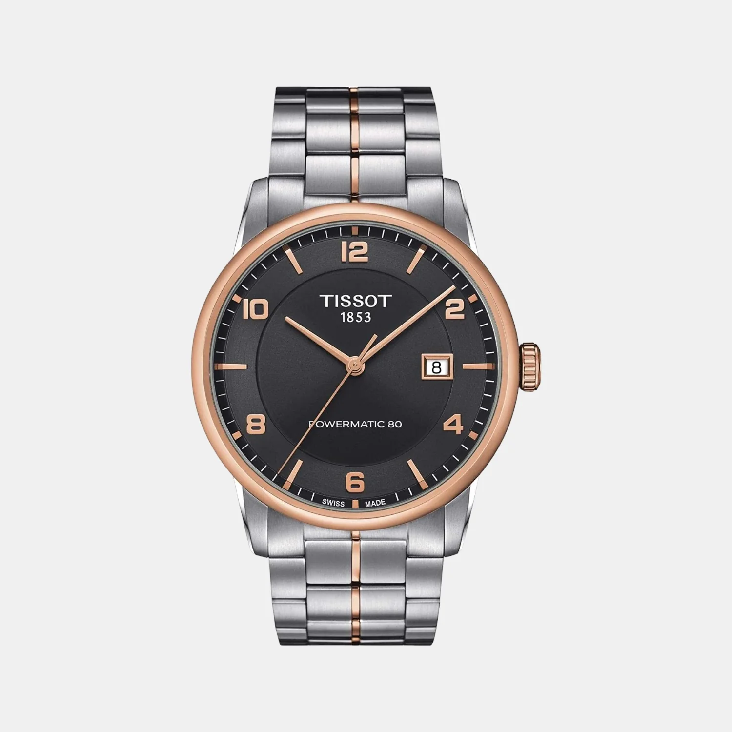 Luxury Men Analog Stainless Steel Watch T0864072206700